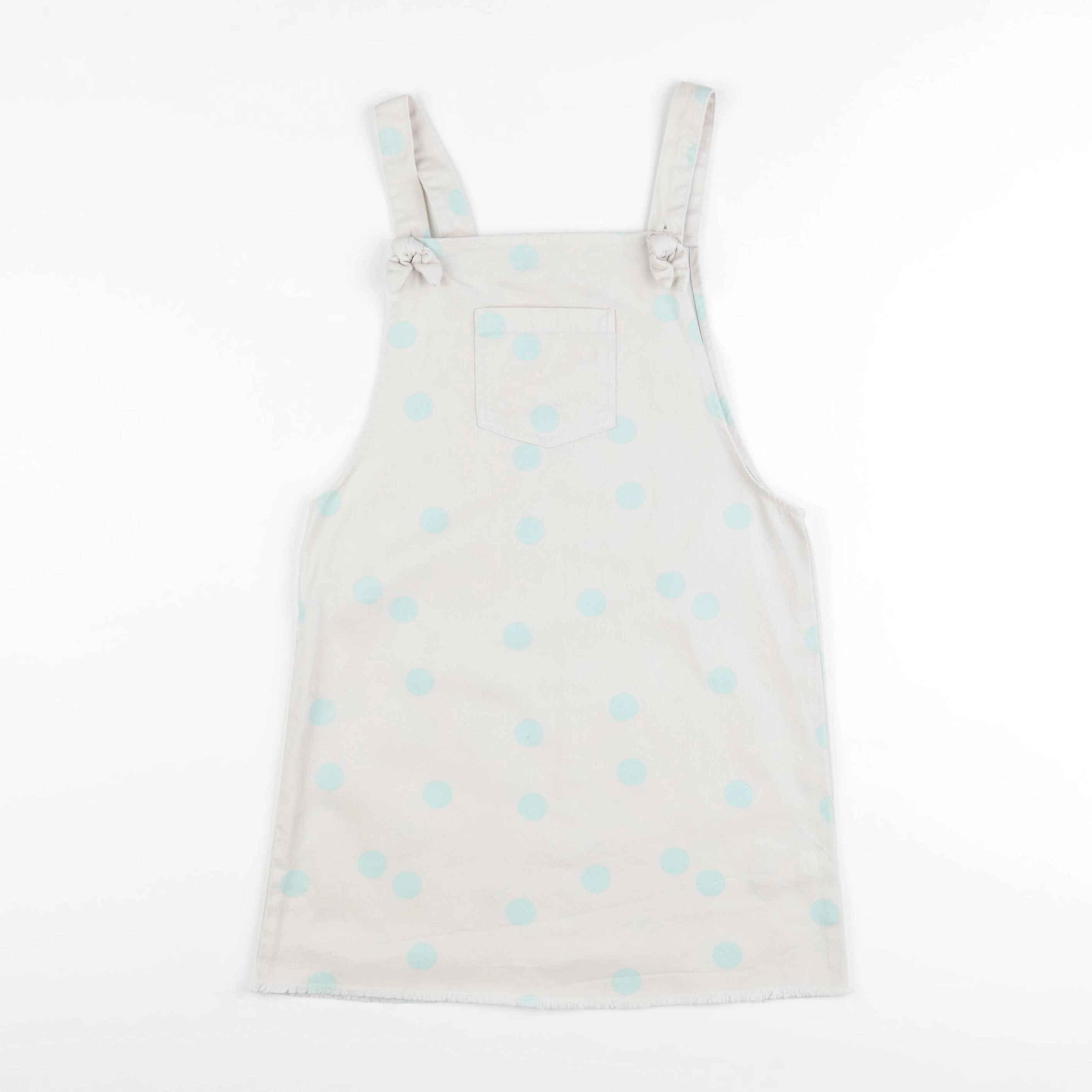 Vertbaudet - robe beige - 8 ans