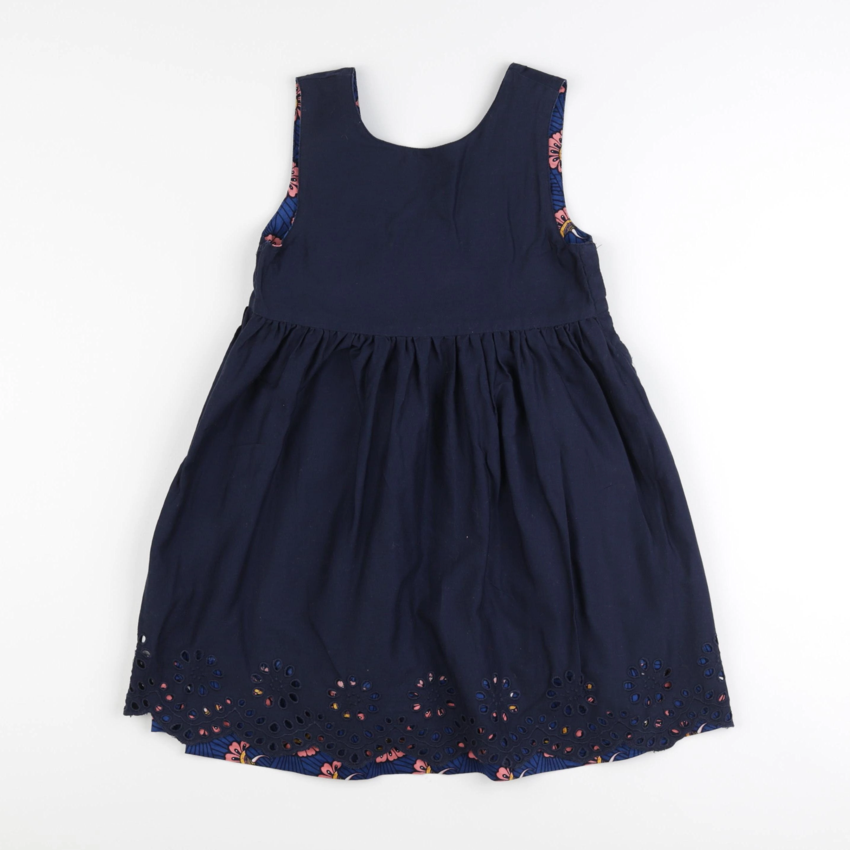 Vertbaudet - robe bleu - 8 ans