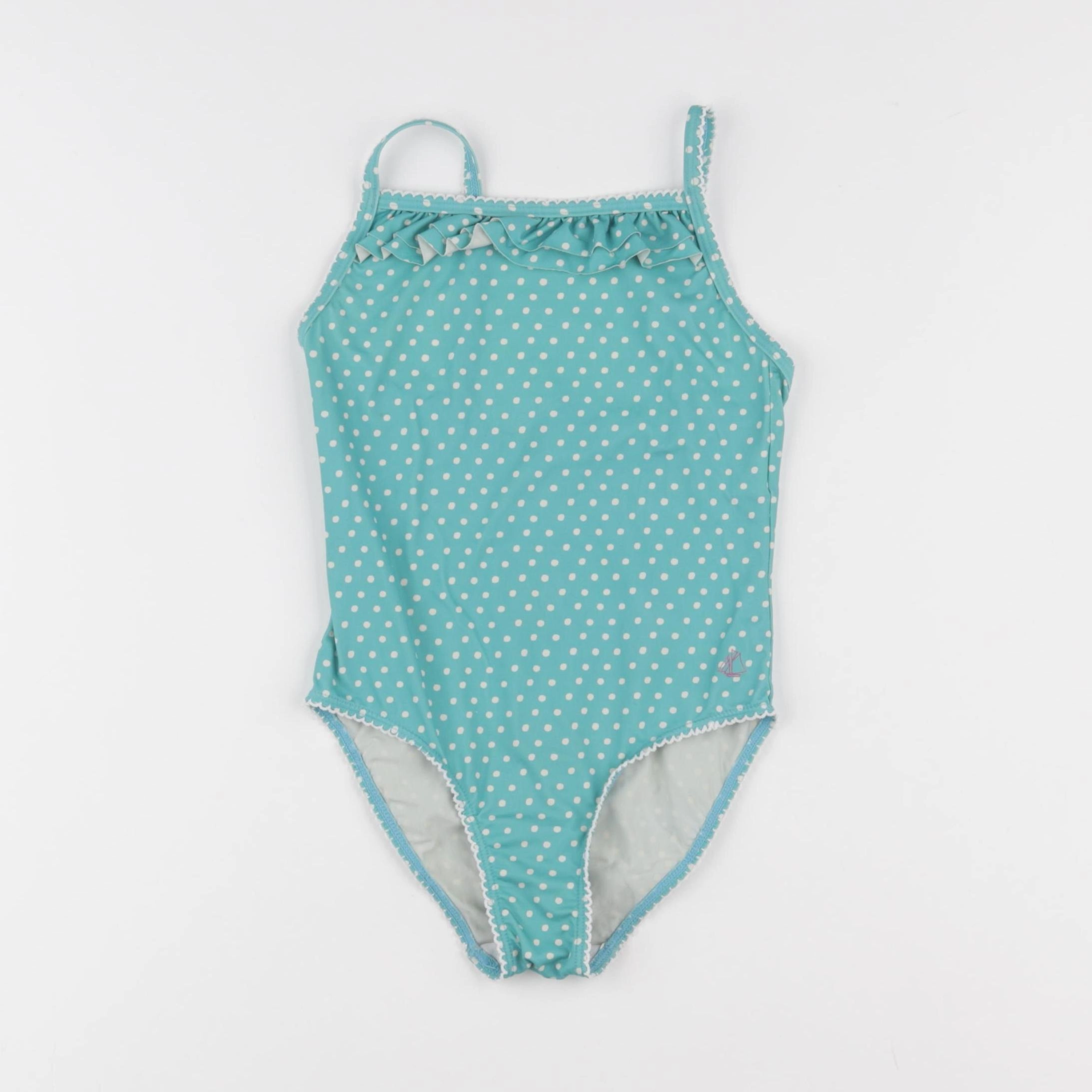 Petit Bateau - maillot de bain bleu - 6 ans