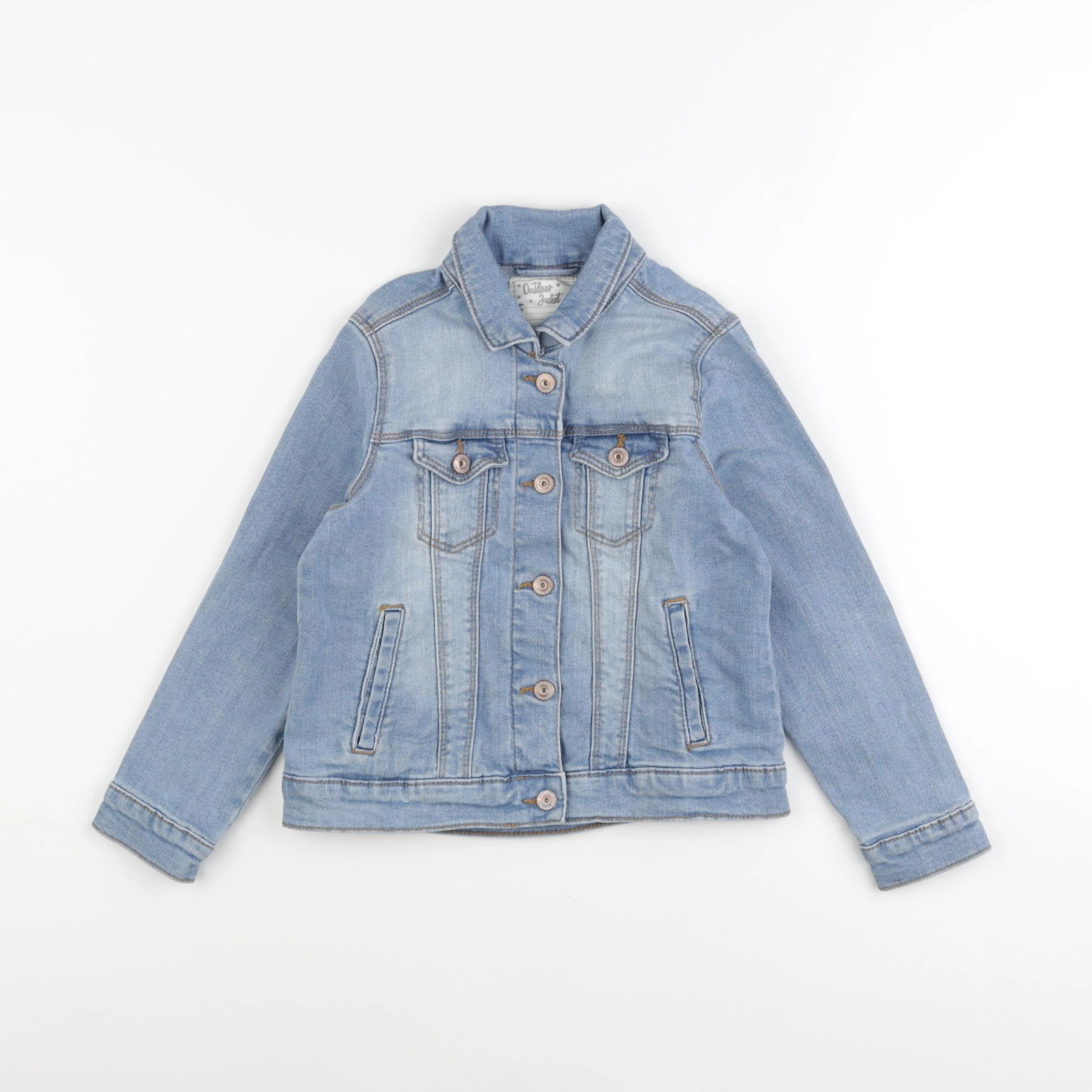Vertbaudet - veste bleu - 6 ans