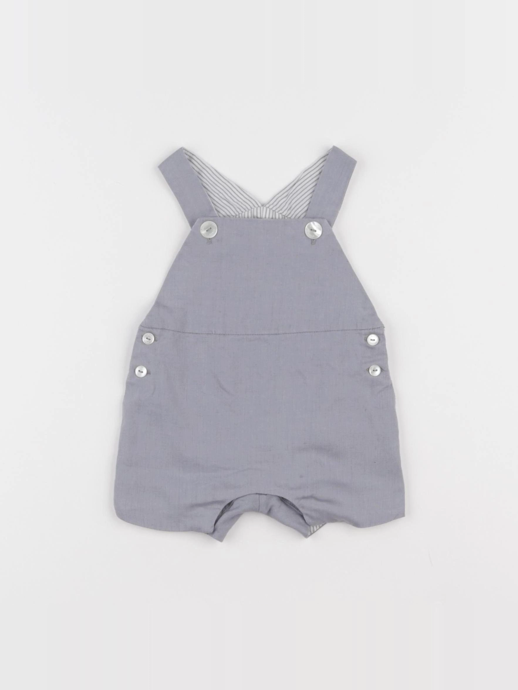 Jacadi - combinaison gris - 3 mois