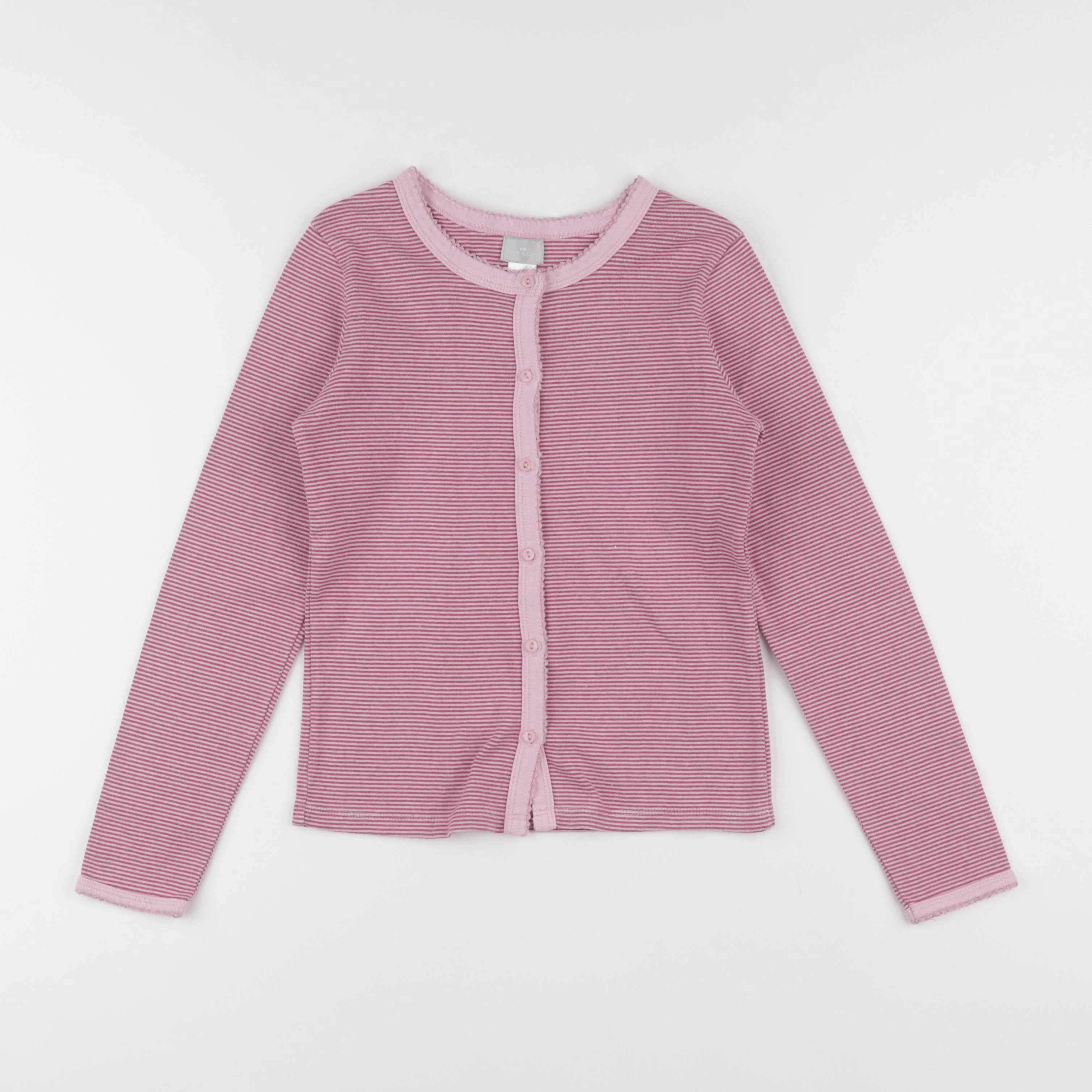 Cyrillus - gilet rose - 12 ans