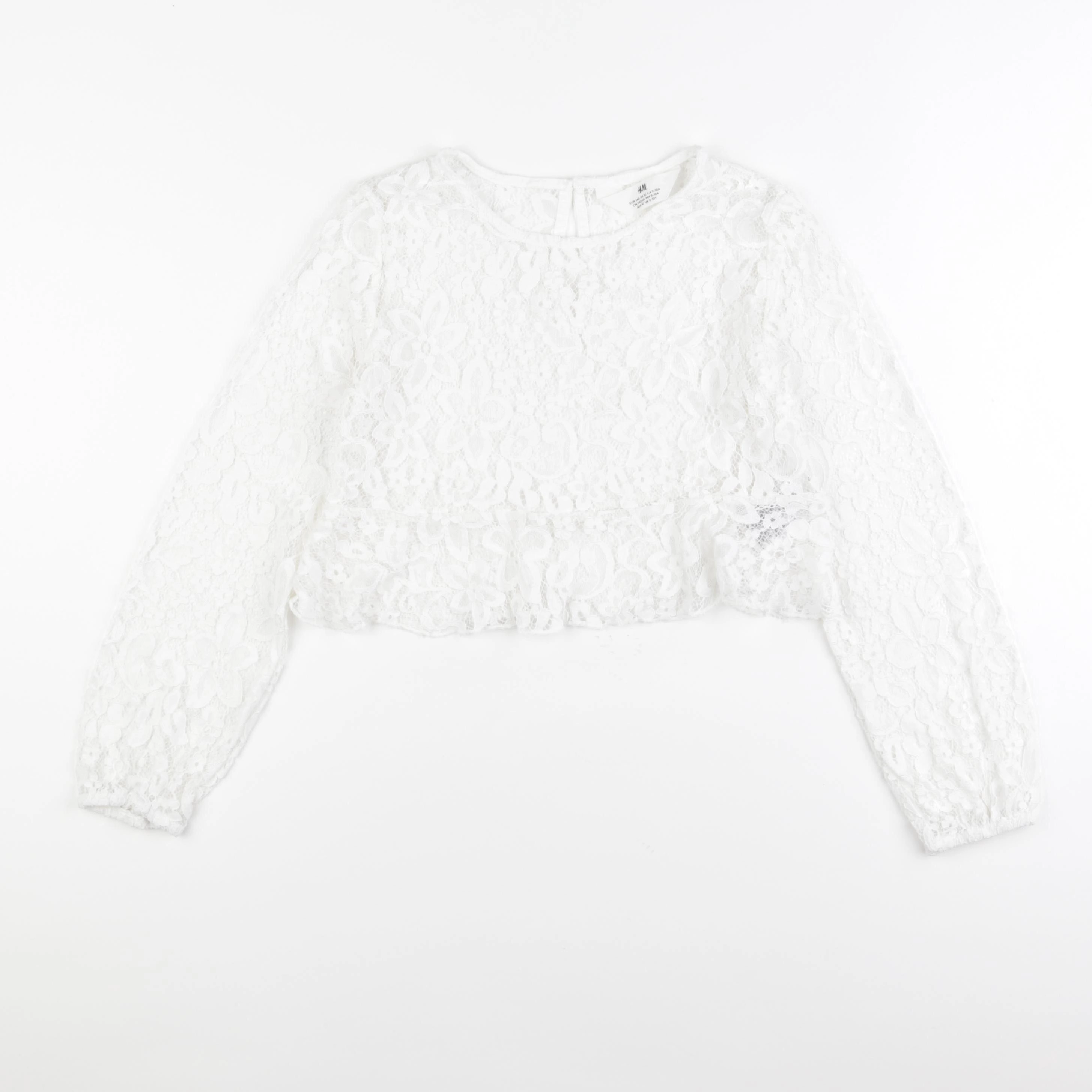 H&M - blouse blanc - 9/10 ans