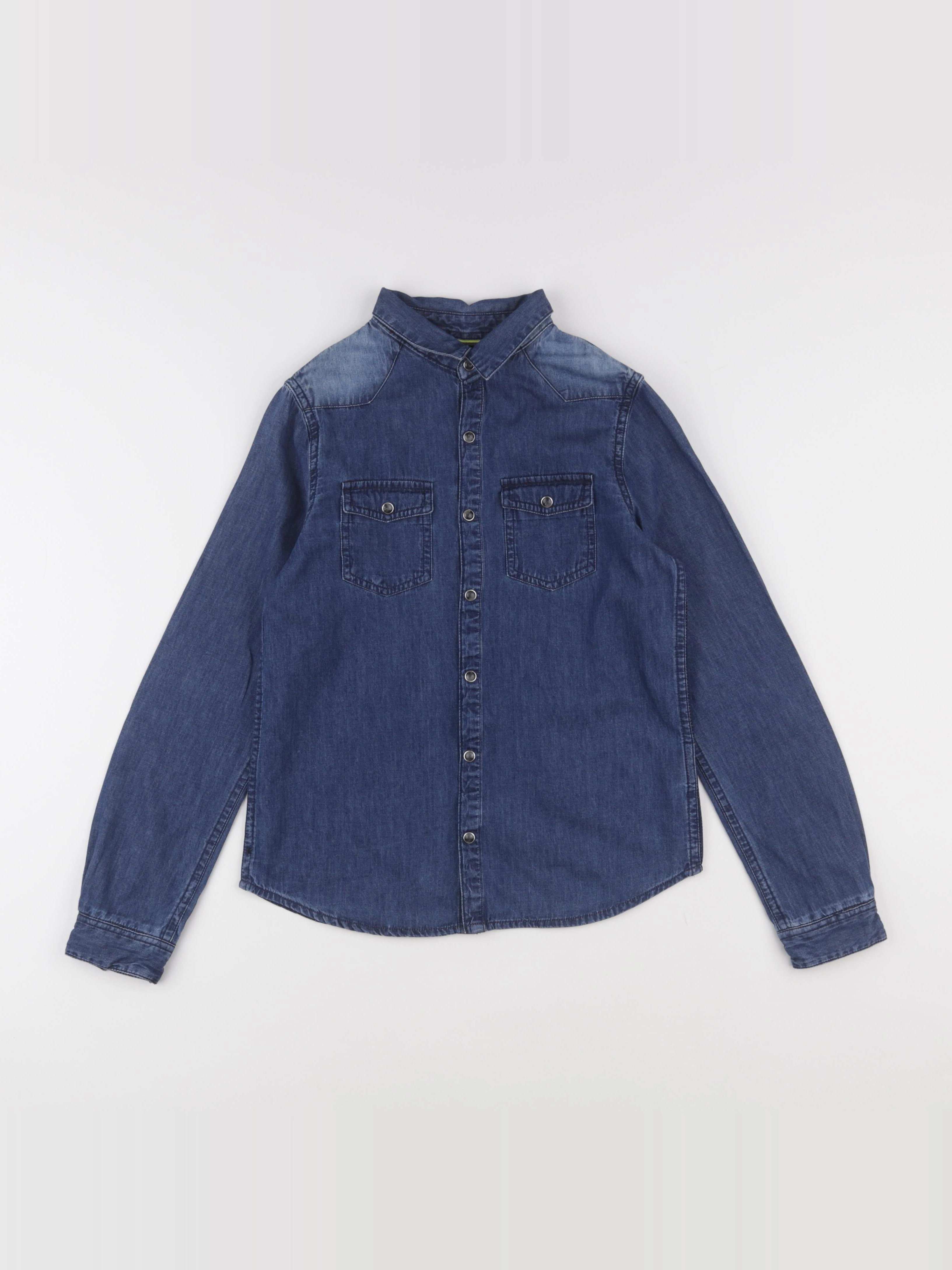 IKKS - chemise bleu - 10 ans