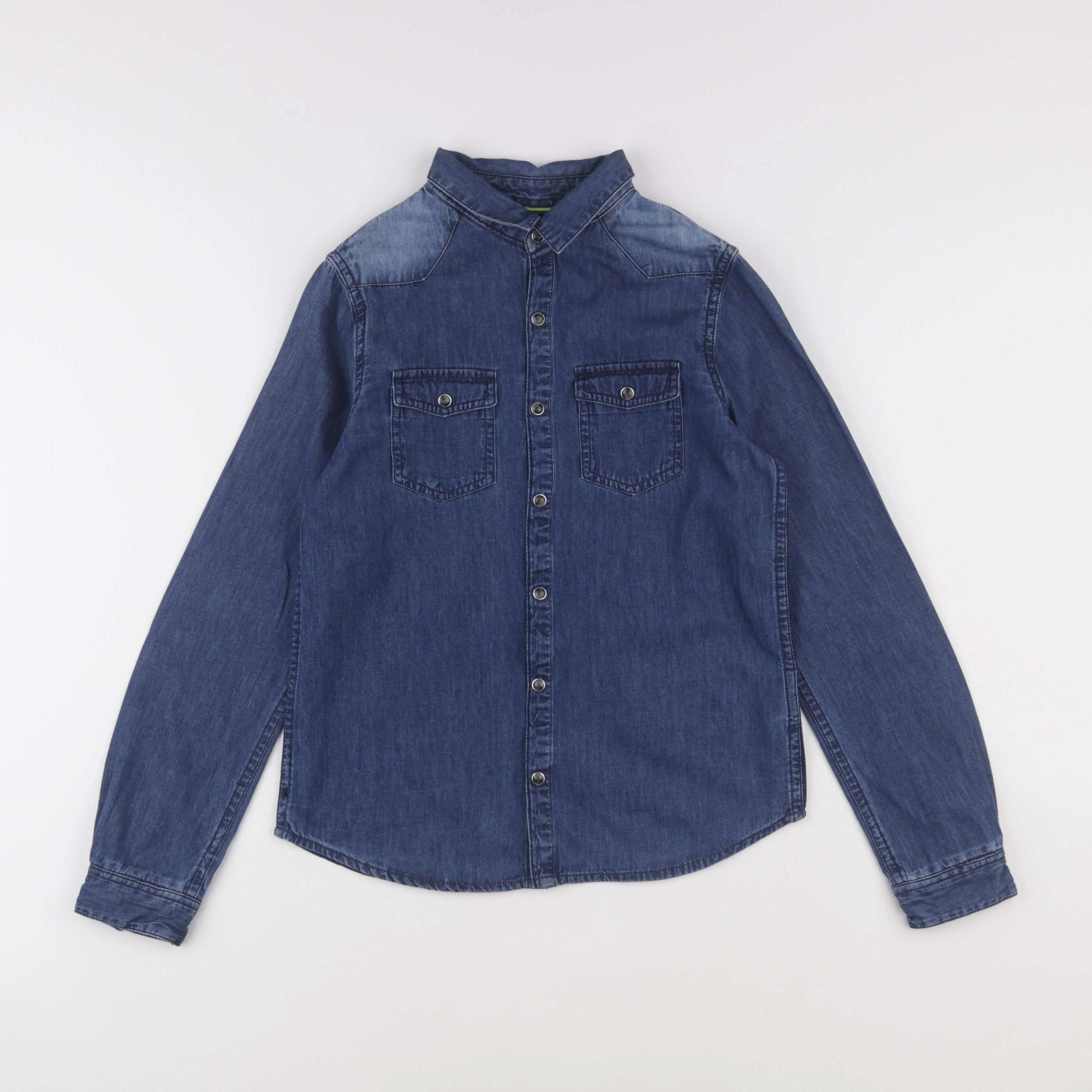 IKKS - chemise bleu - 10 ans