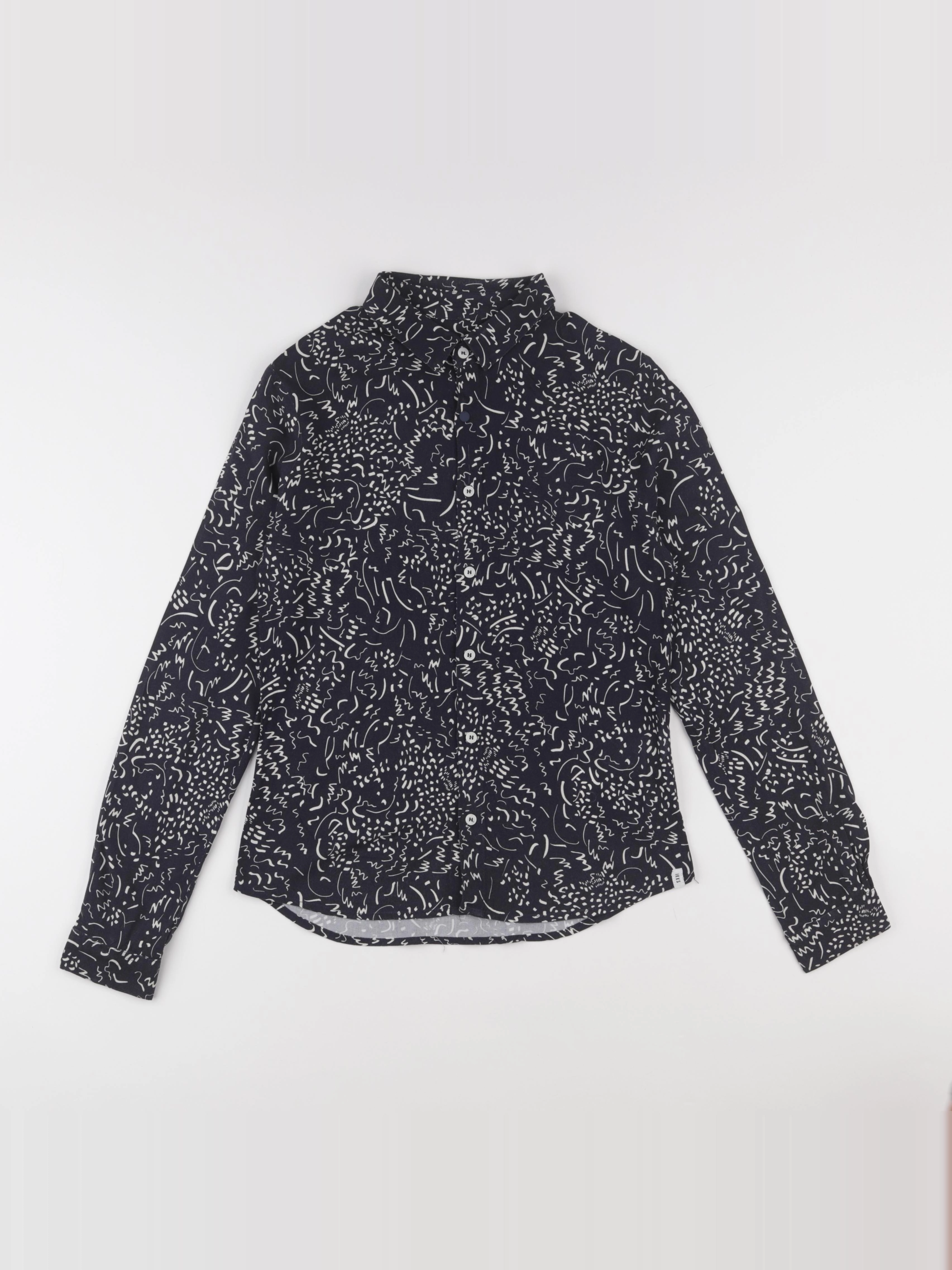 IKKS - chemise noir - 12 ans