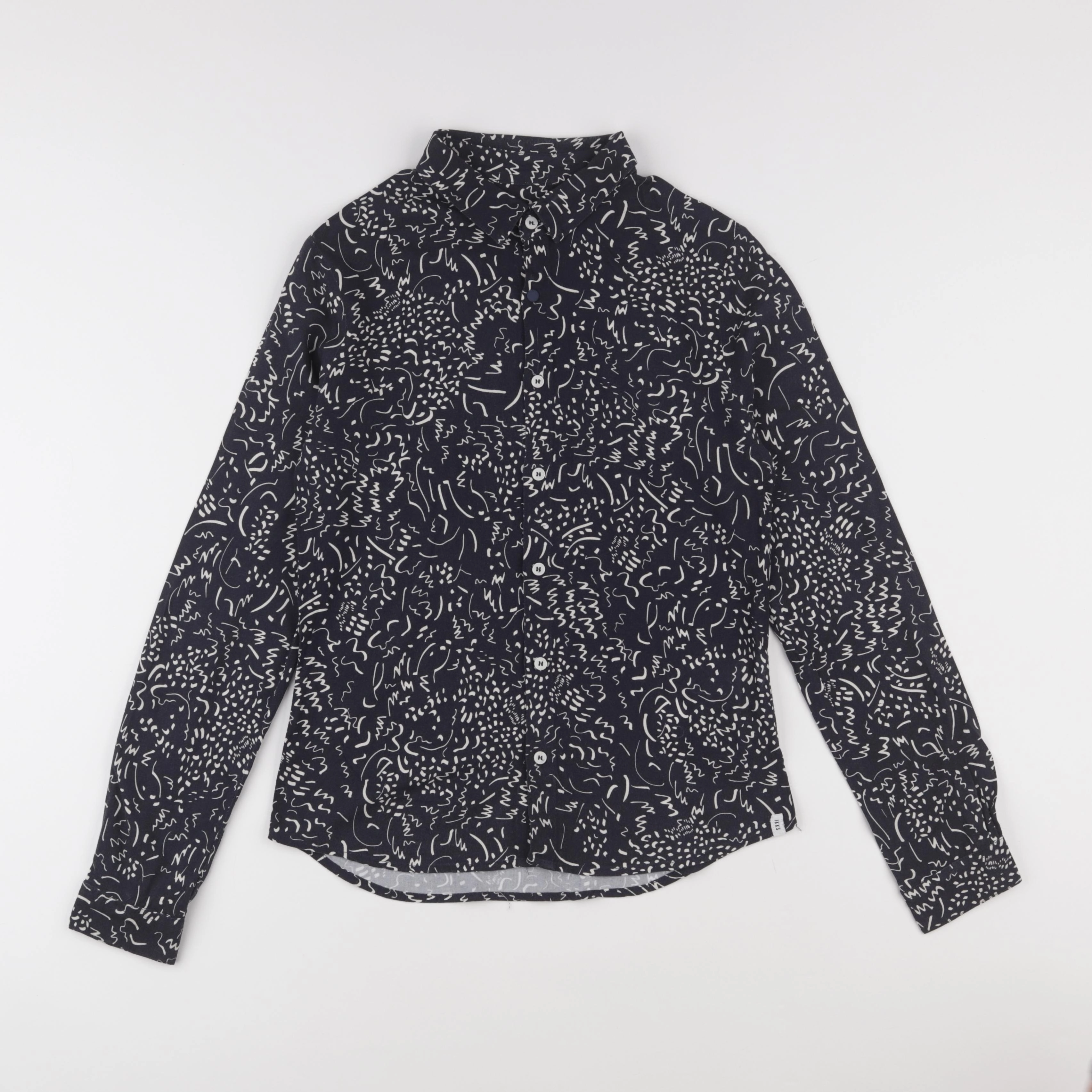IKKS - chemise noir - 12 ans