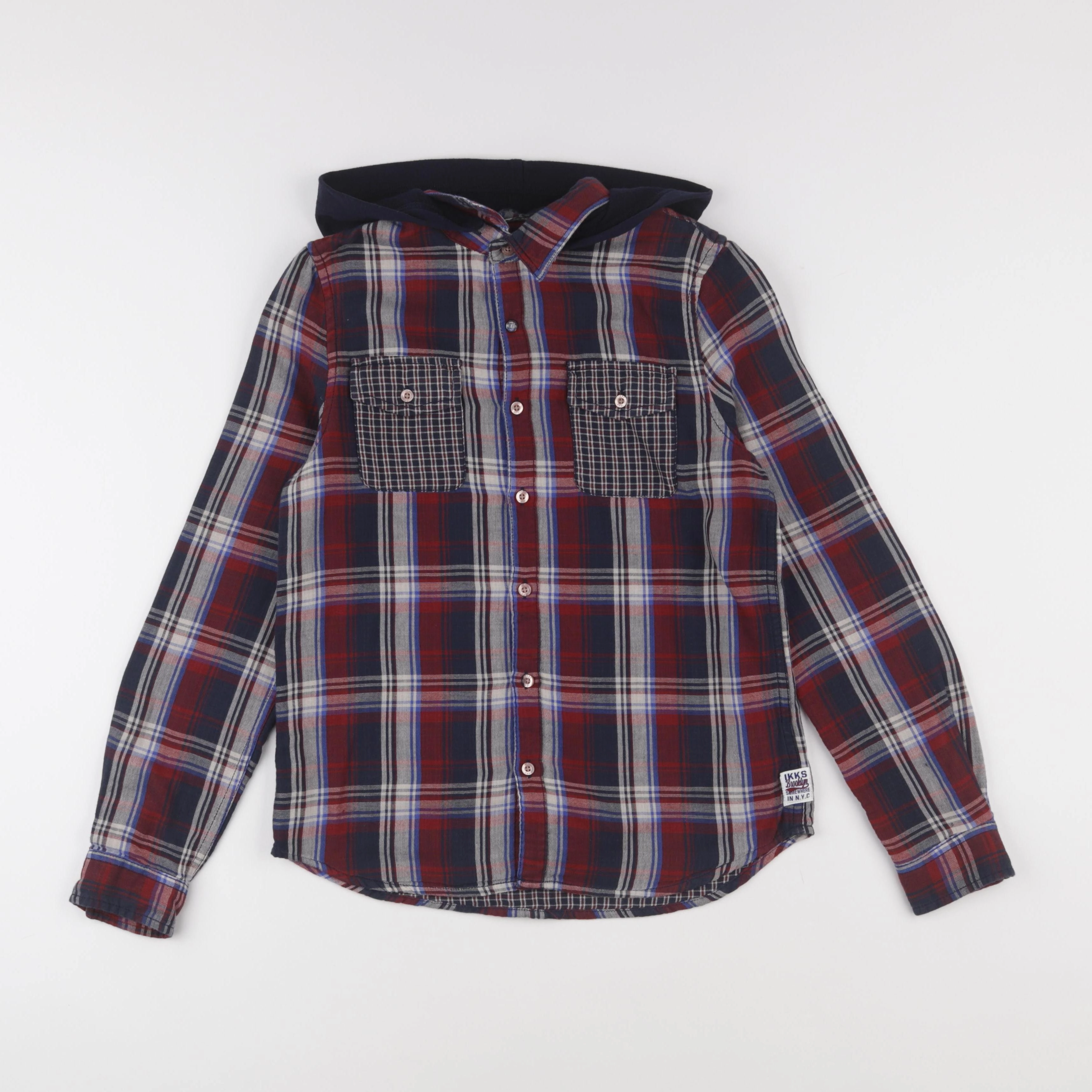 IKKS - chemise rouge - 12 ans