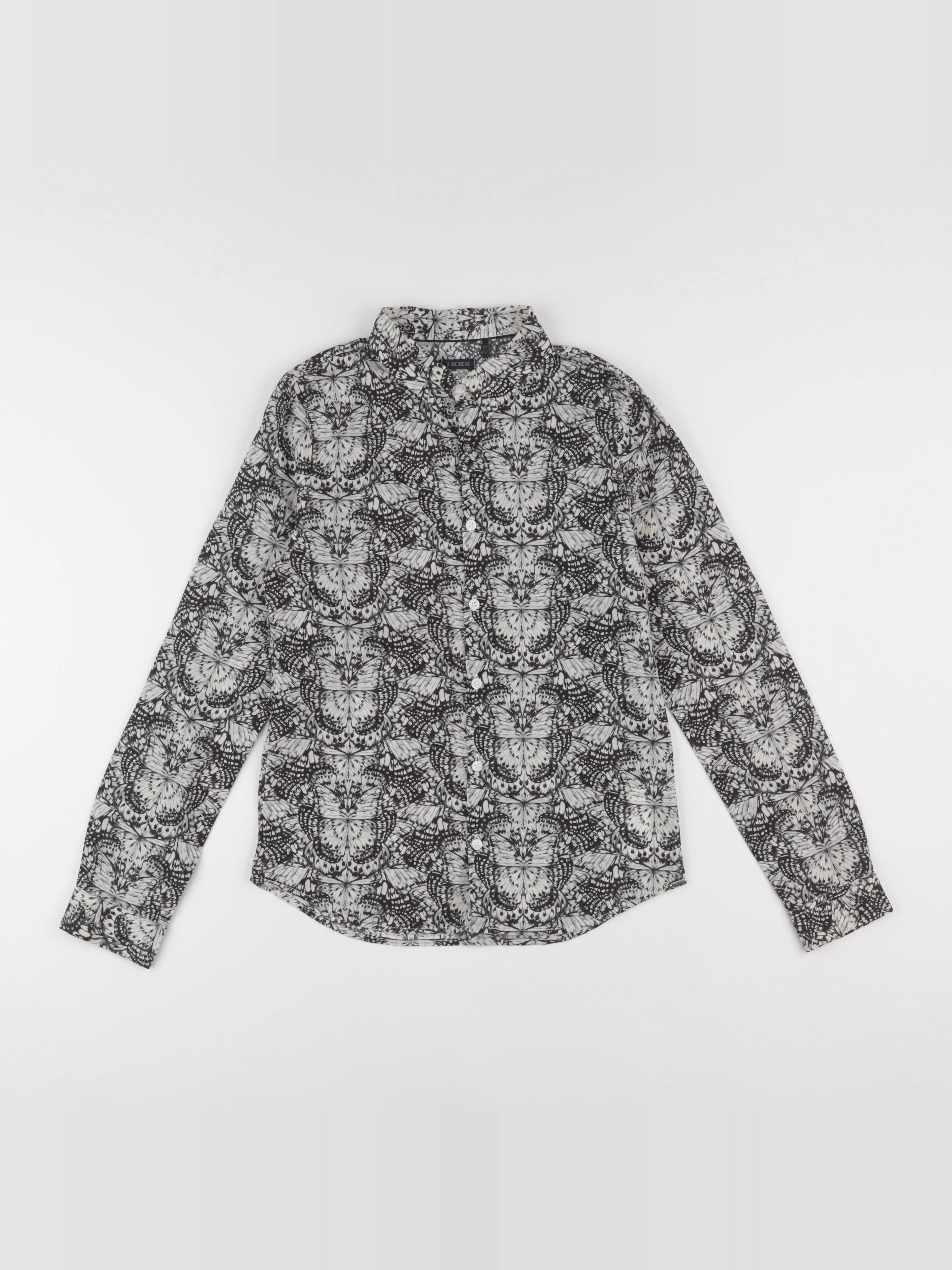 IKKS - chemise noir - 12 ans