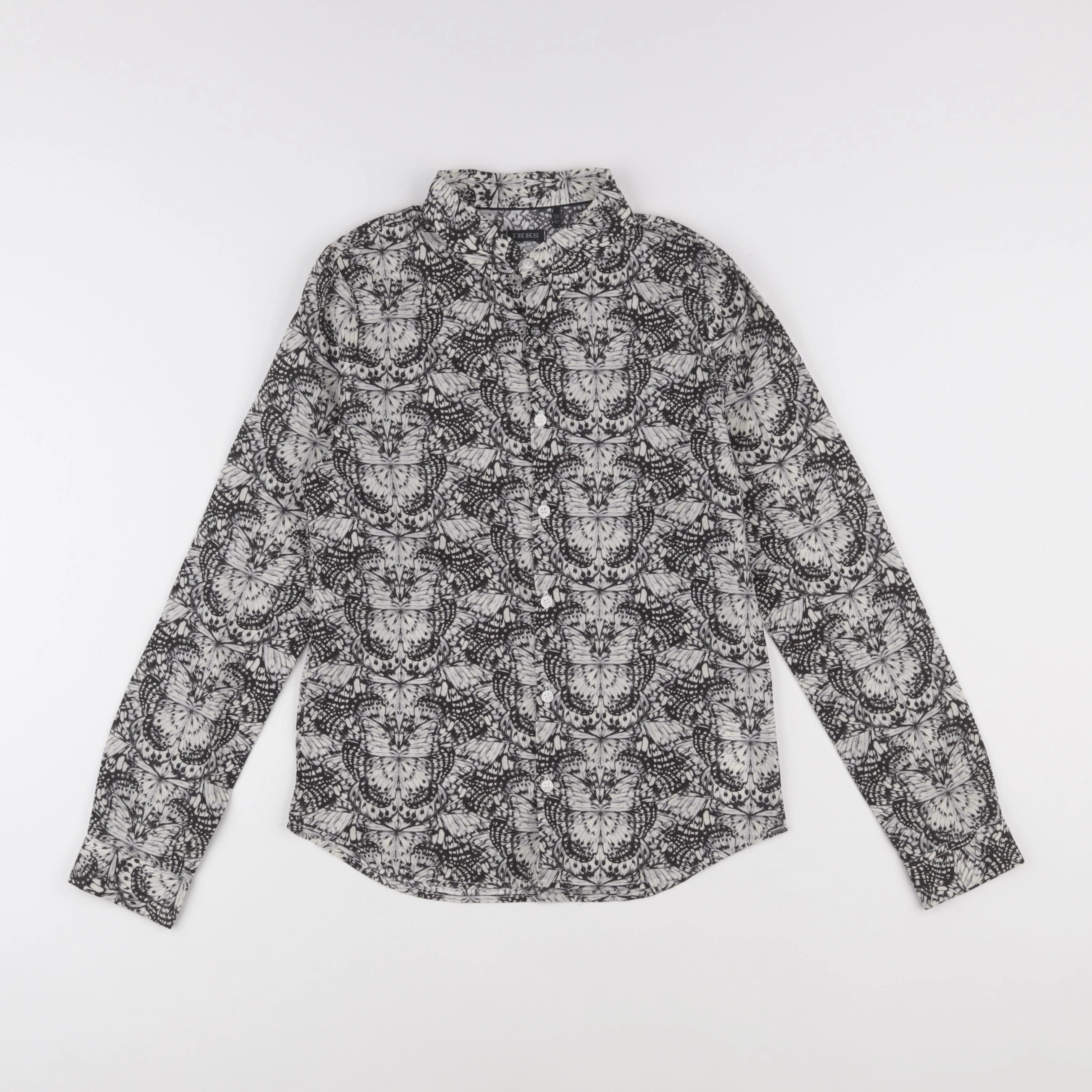 IKKS - chemise noir - 12 ans