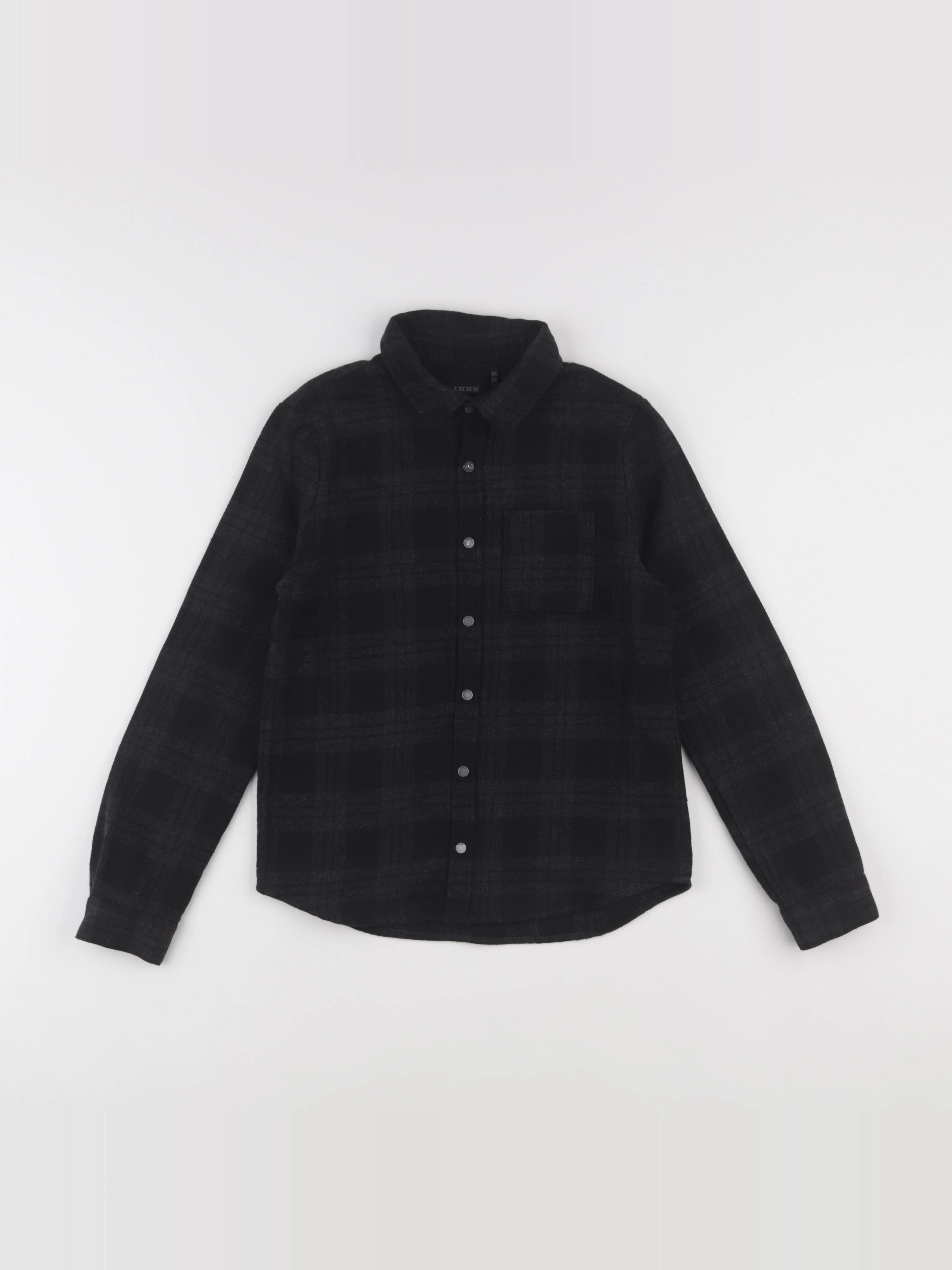 IKKS - chemise noir - 10 ans