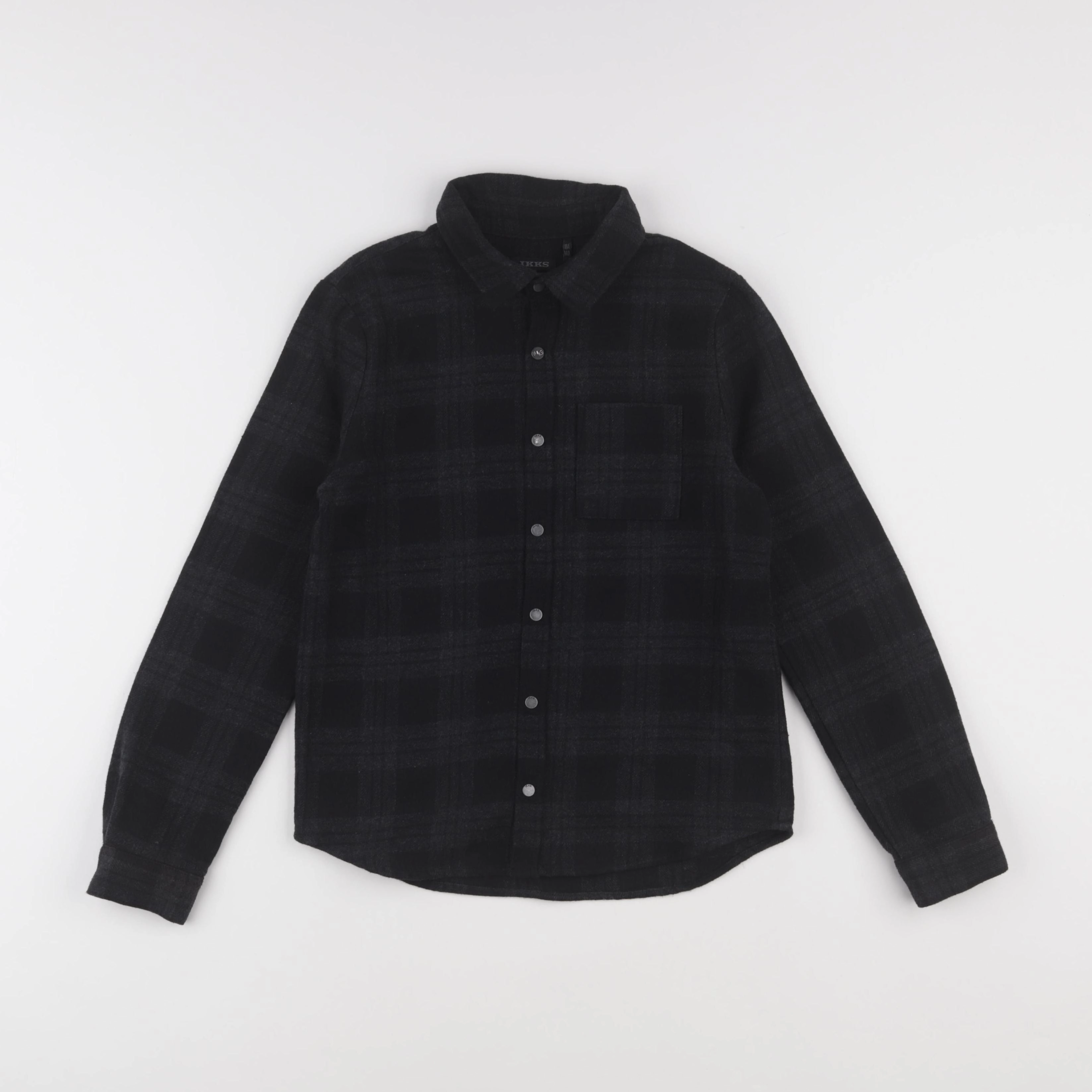 IKKS - chemise noir - 10 ans