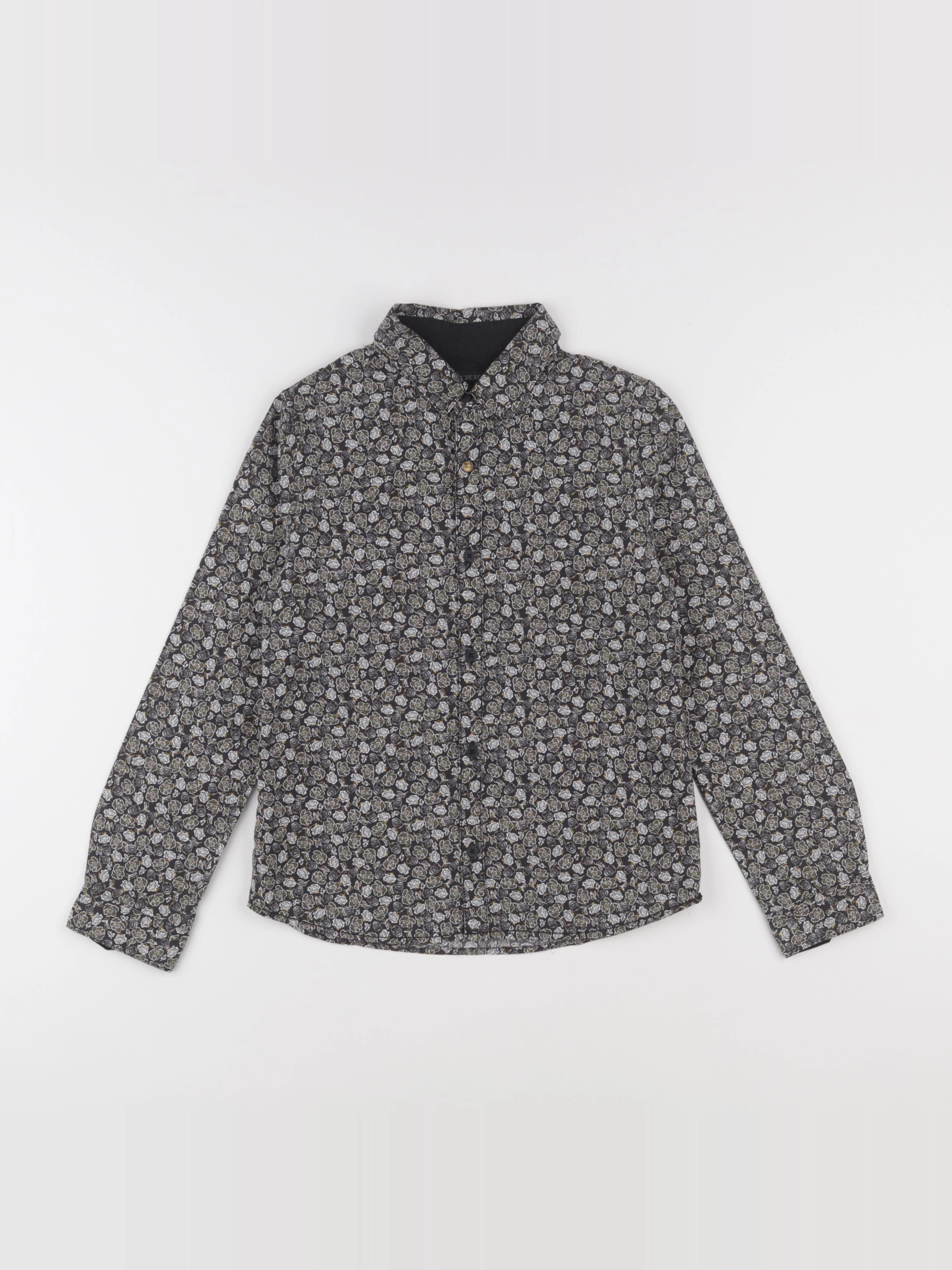 IKKS - chemise noir - 8 ans