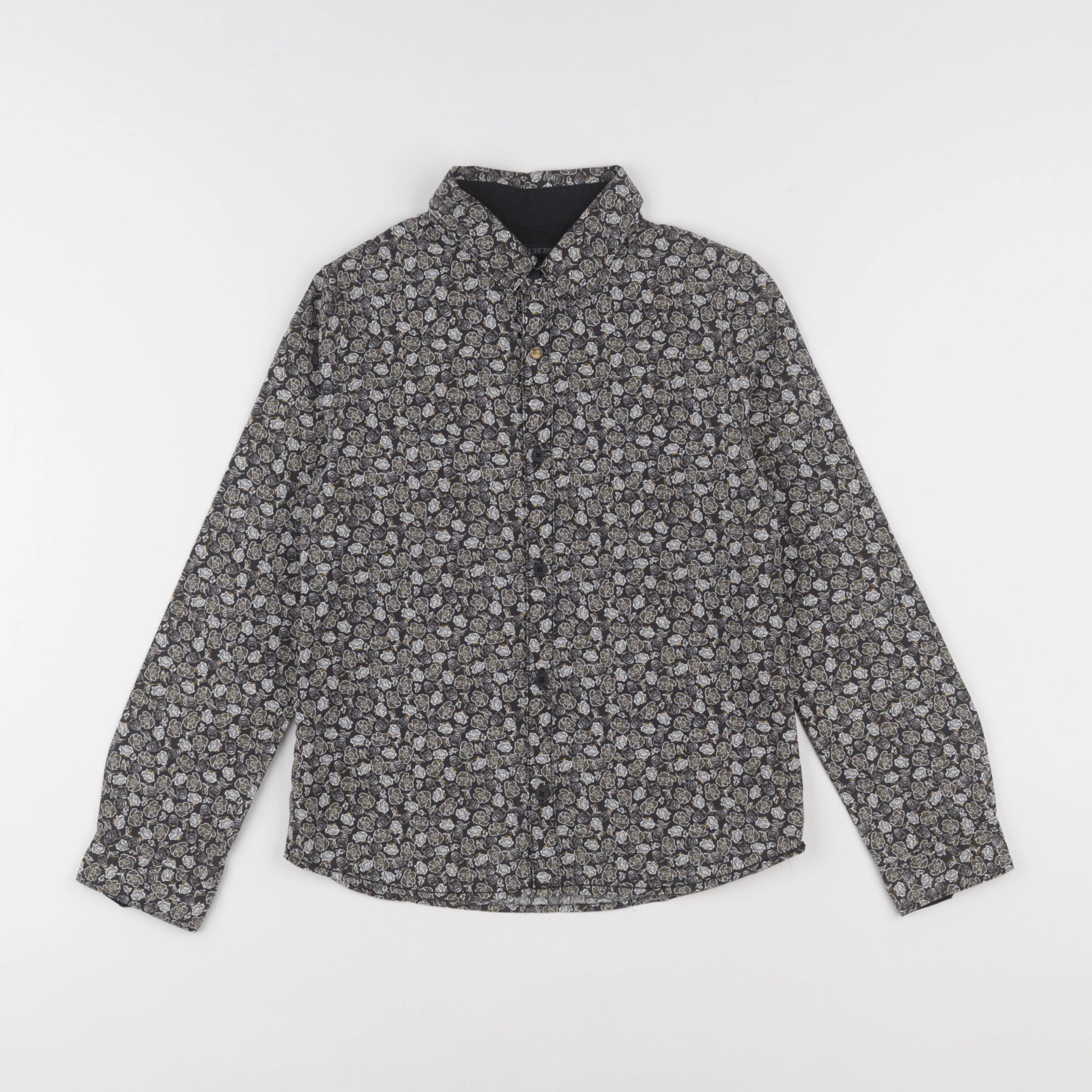 IKKS - chemise noir - 8 ans