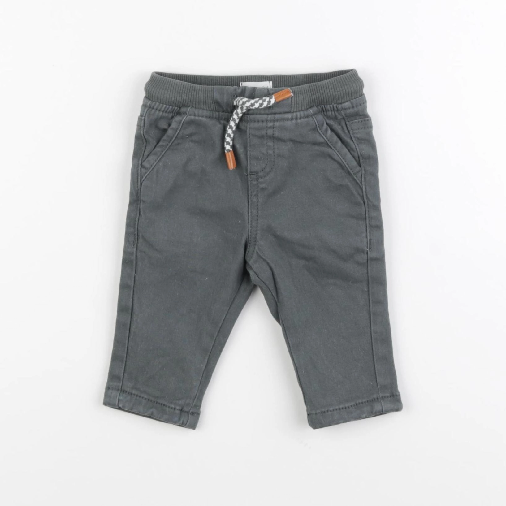 Vertbaudet - pantalon vert - 3 mois