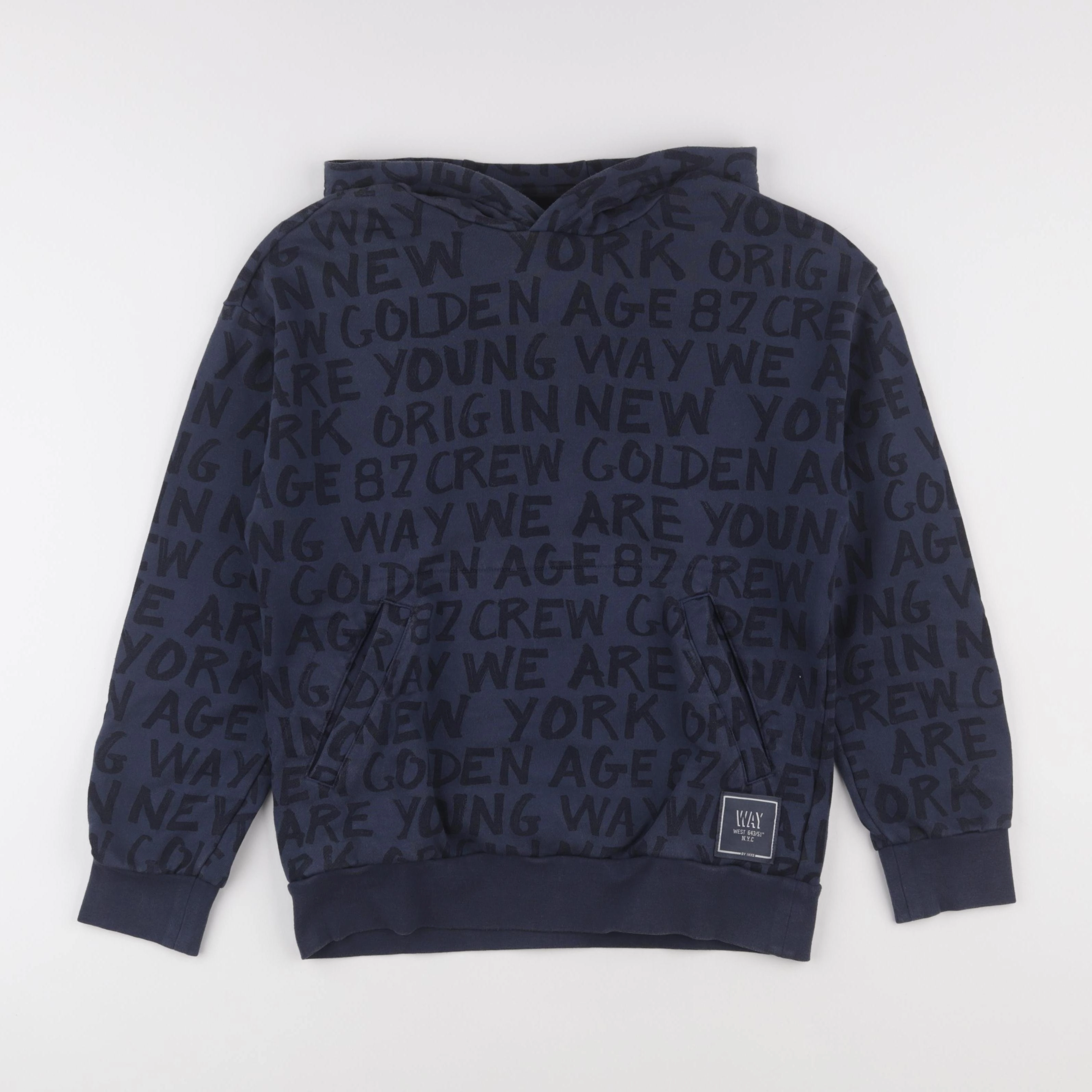 IKKS - sweat bleu - 12 ans