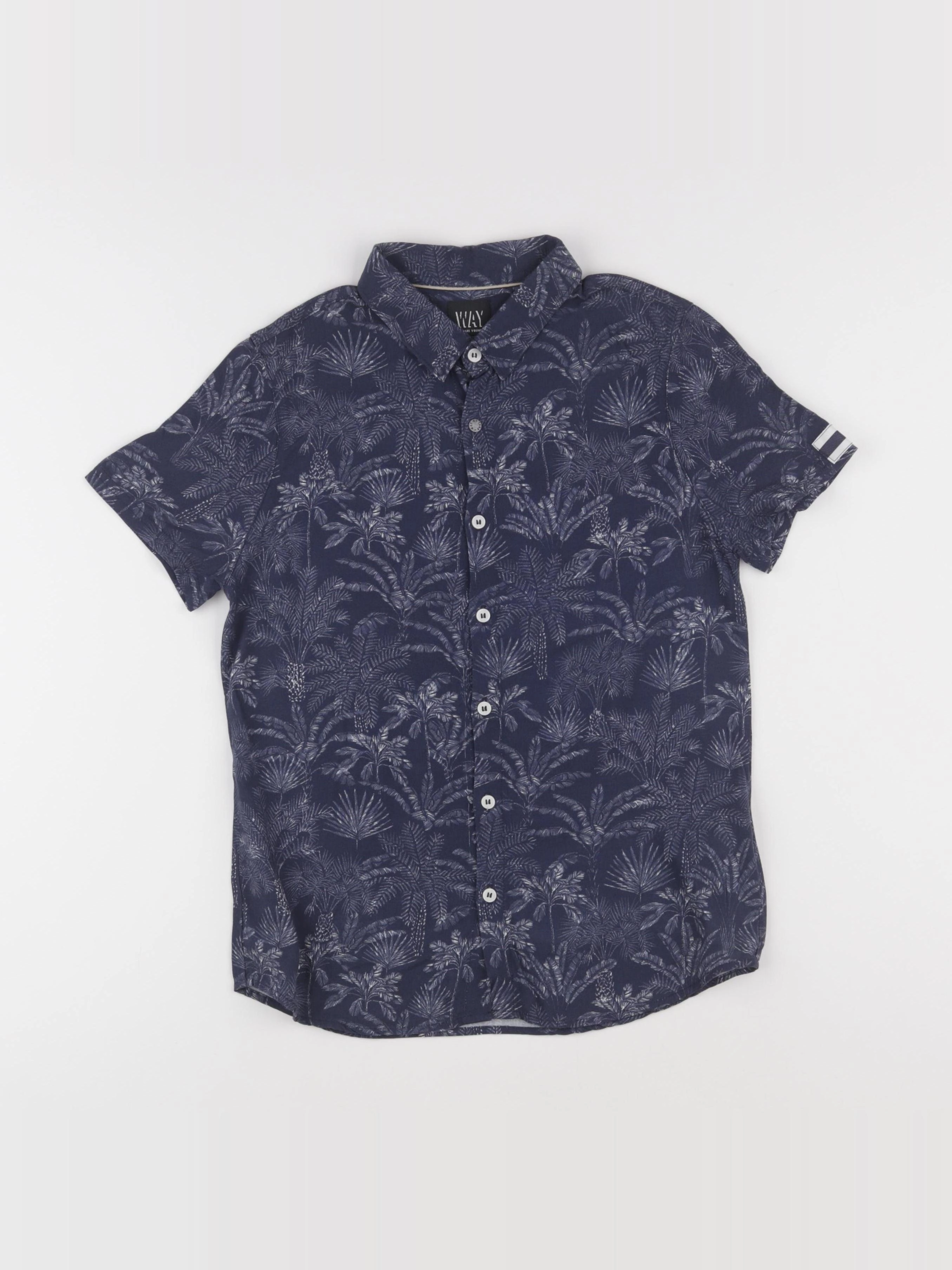 IKKS - chemise bleu - 10 ans