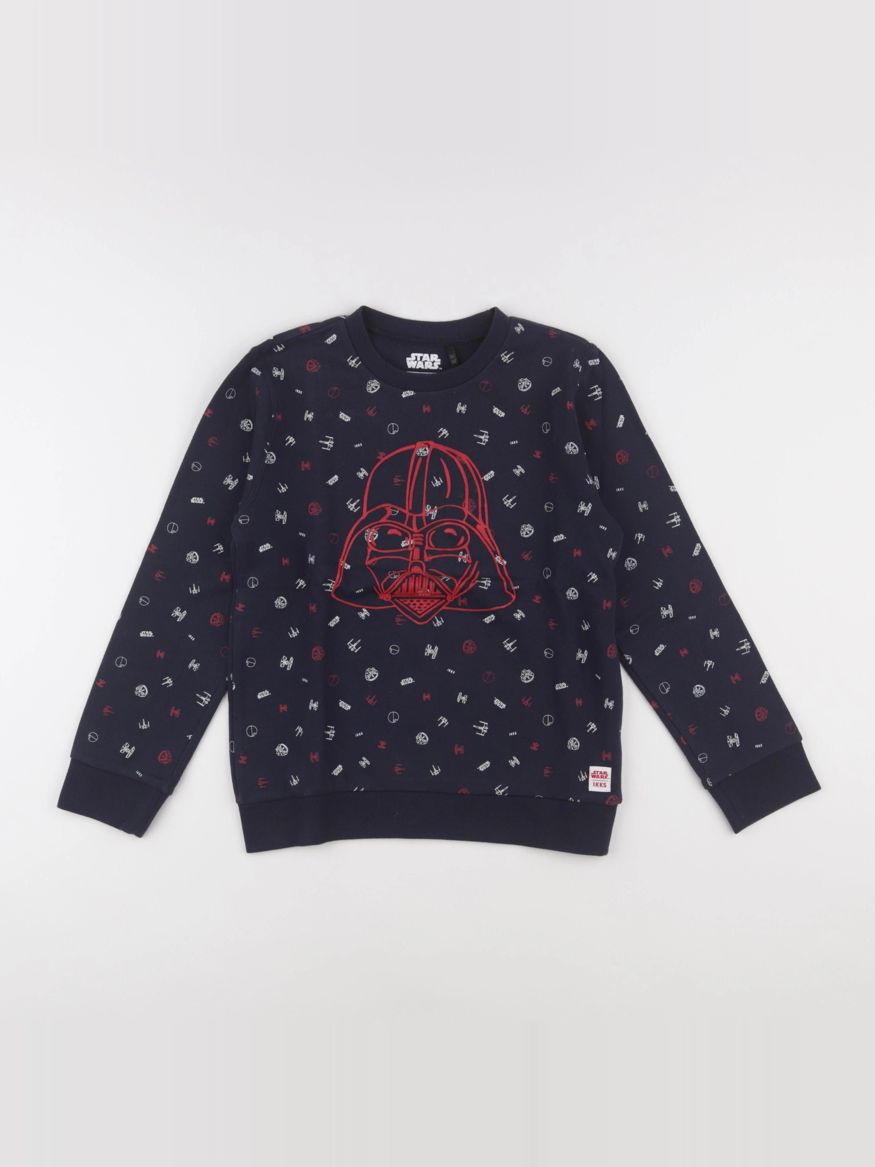 IKKS - sweat bleu - 10 ans