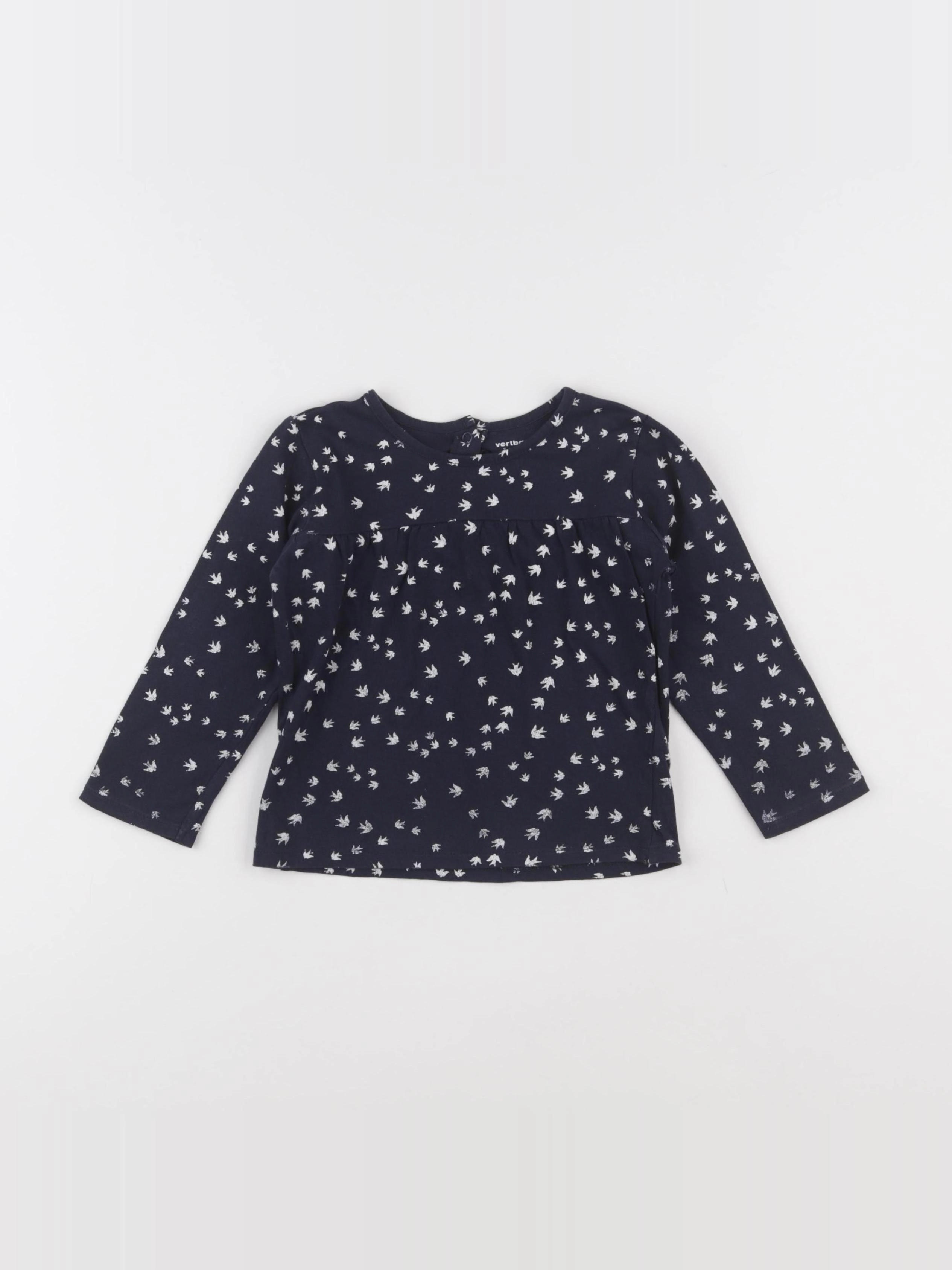 Vertbaudet - tee-shirt bleu - 3 ans