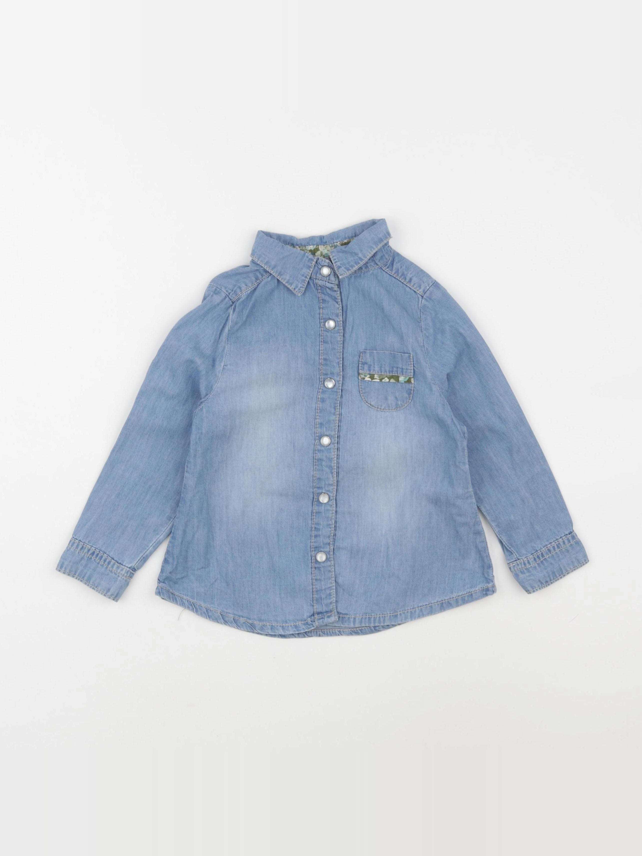 Tape à l'oeil - chemise bleu - 3 ans