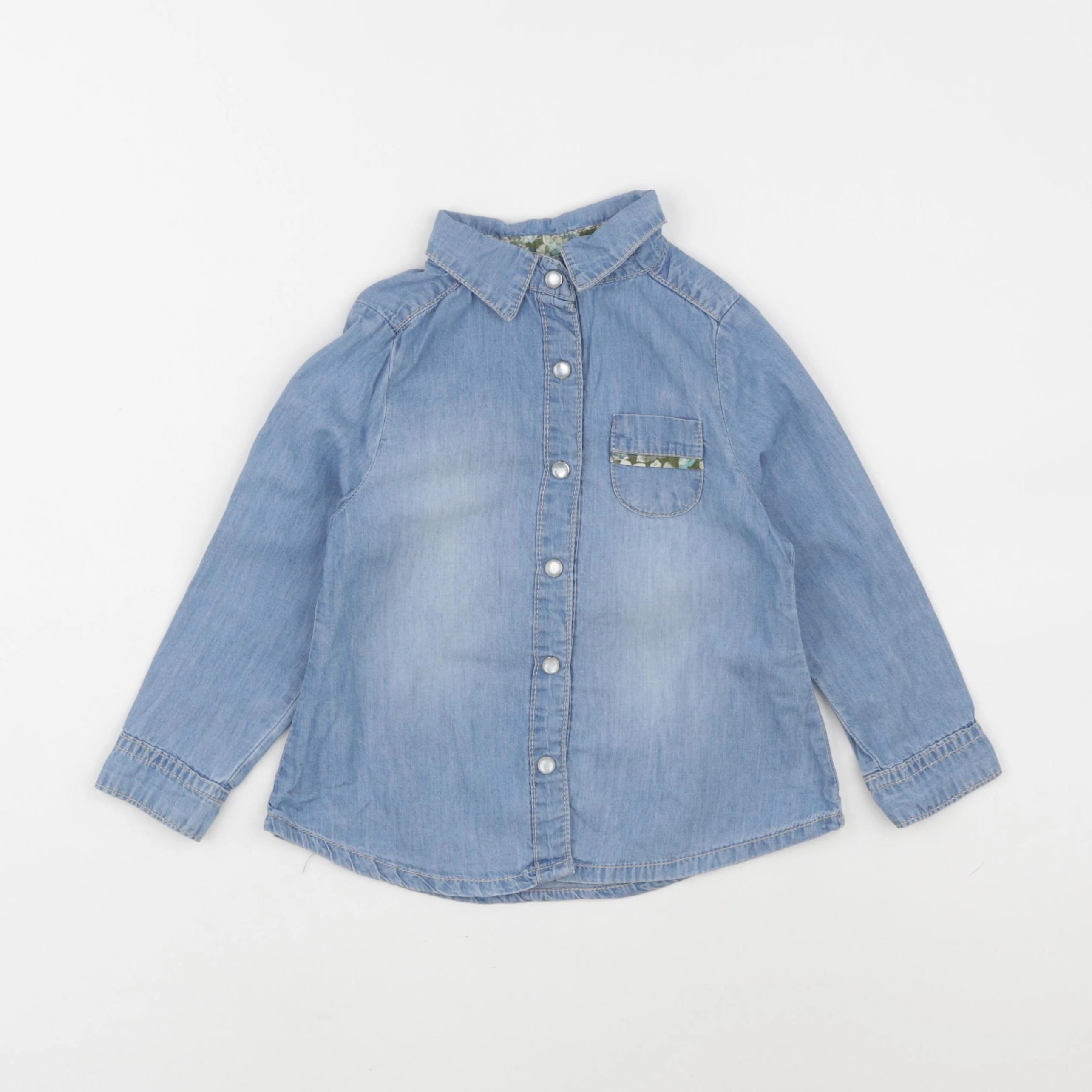 Tape à l'oeil - chemise bleu - 3 ans
