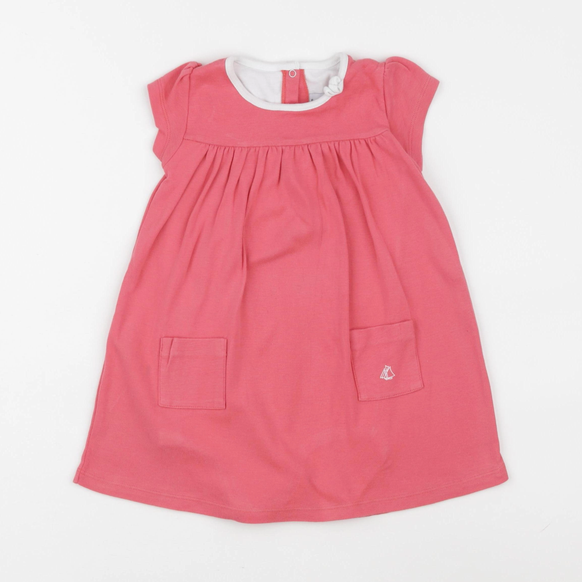 Petit Bateau - robe rose - 36 mois