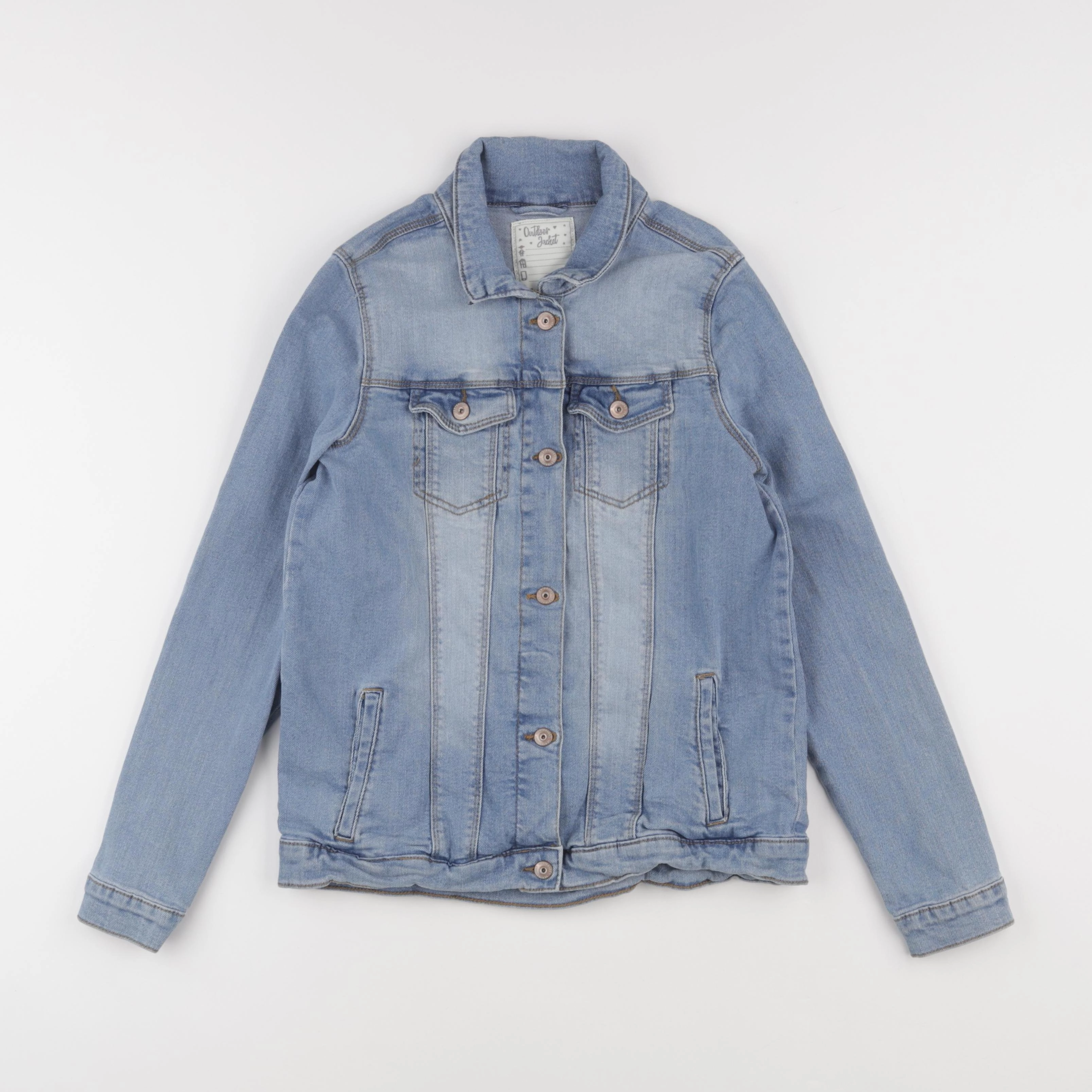 Vertbaudet - veste bleu - 12 ans