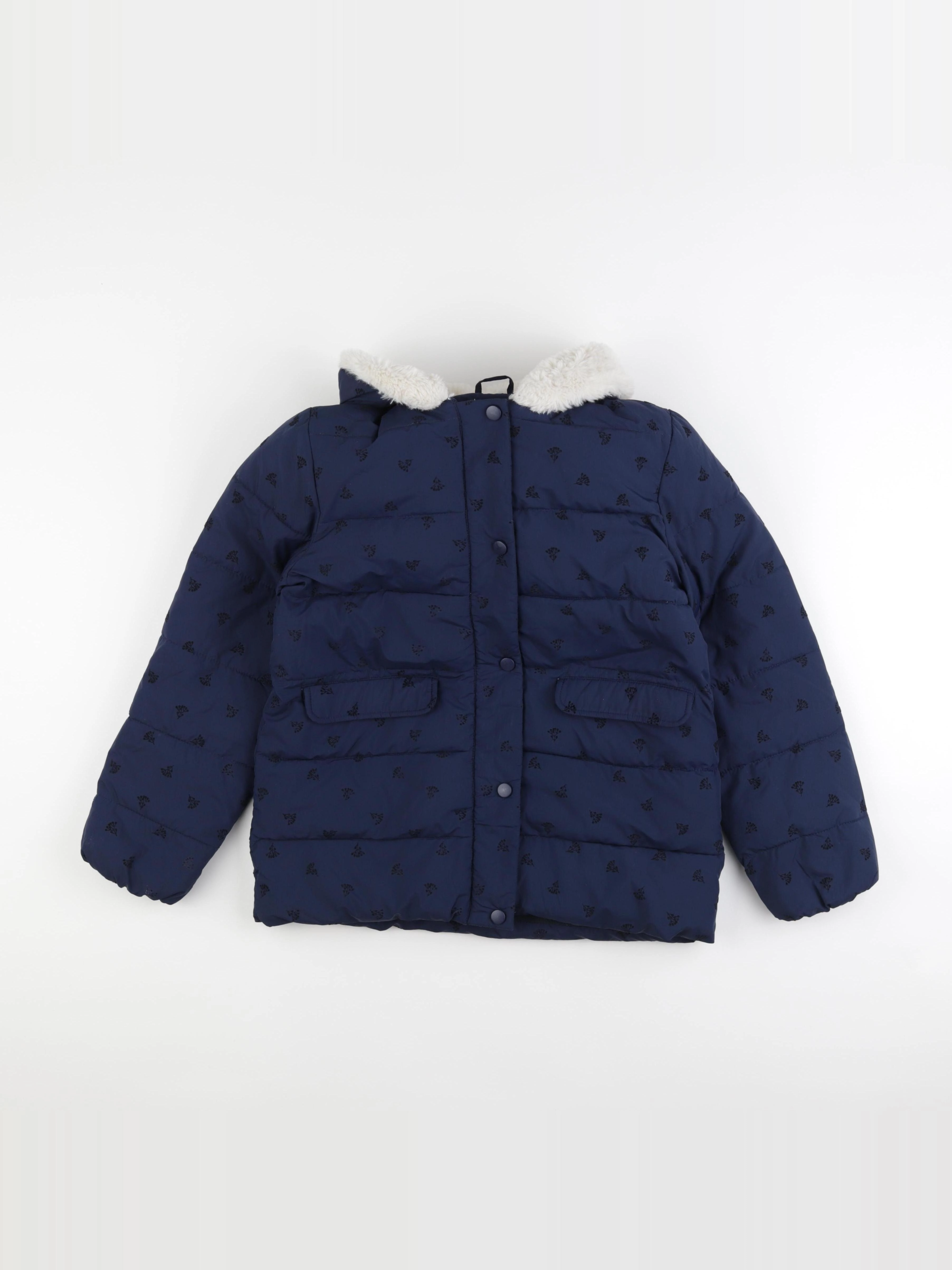 Cyrillus - doudoune bleu - 12 ans
