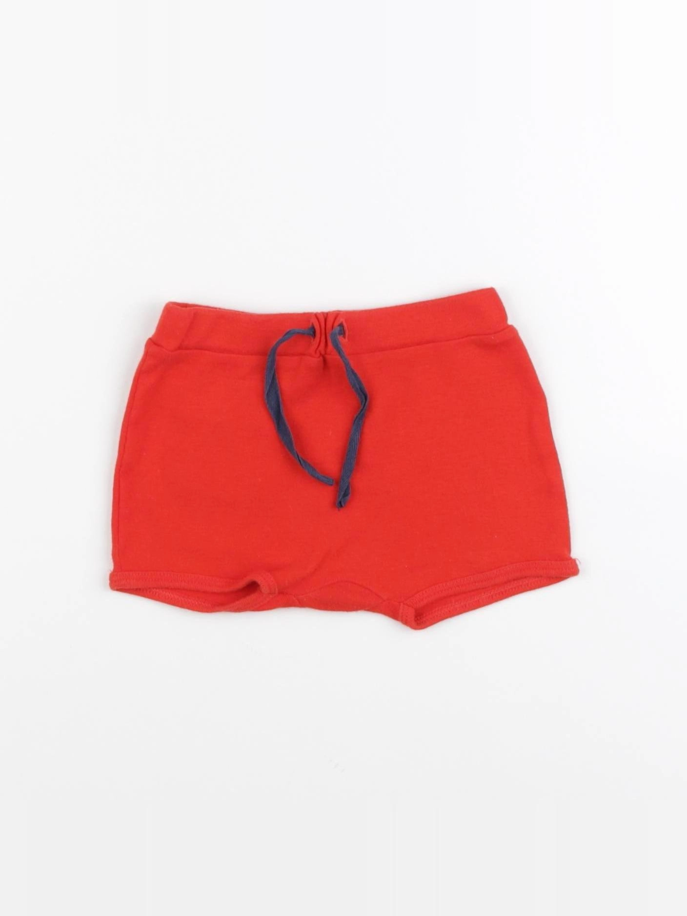 Petit Bateau - short orange - 12 mois