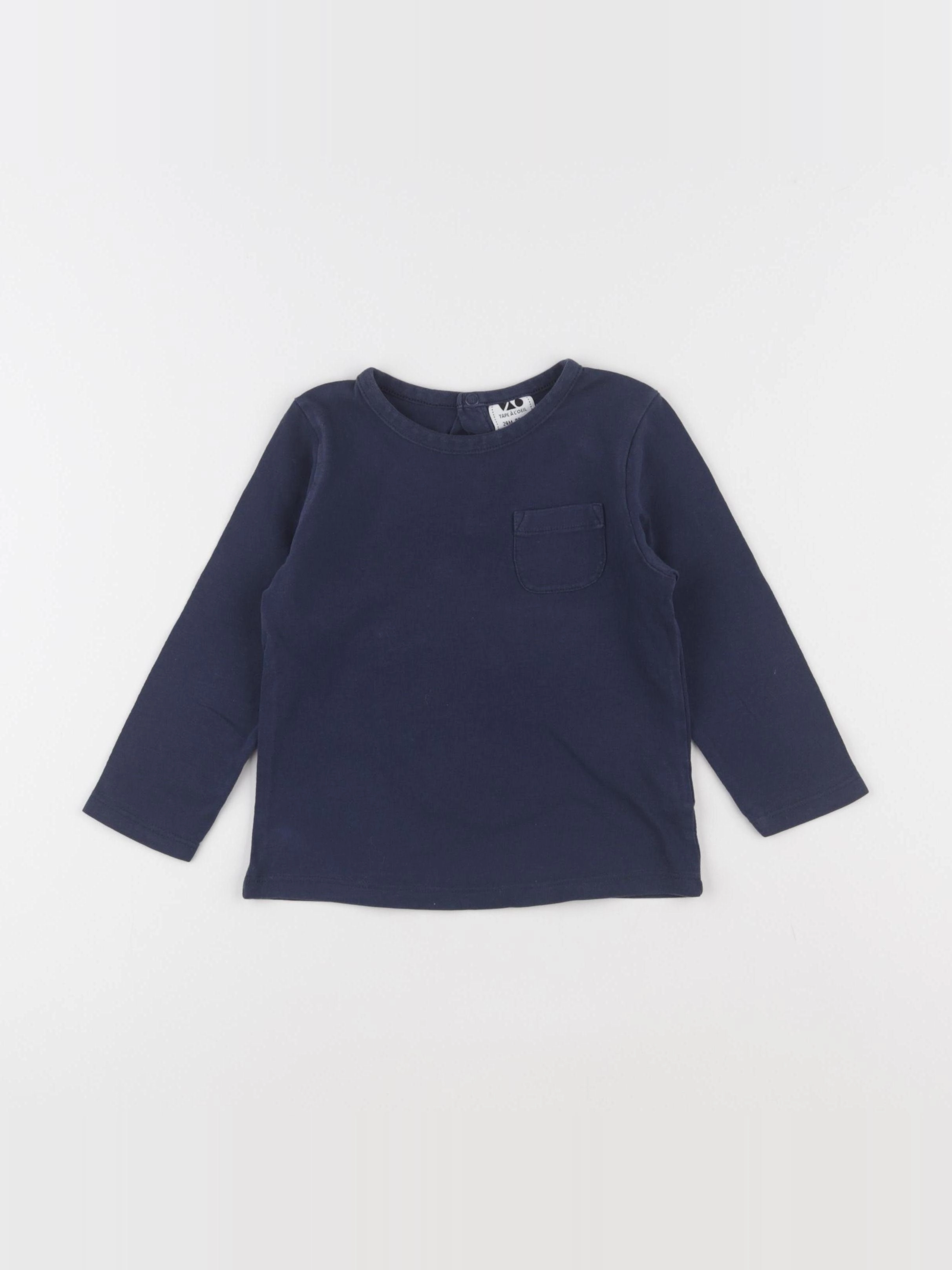 Tape à l'oeil - tee-shirt bleu - 24 mois