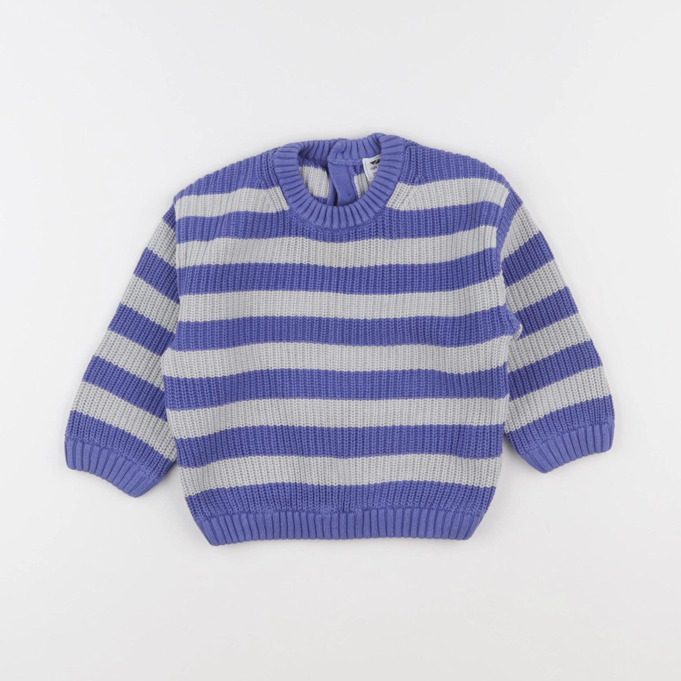 Tape à l'oeil - pull beige, bleu - 24 mois