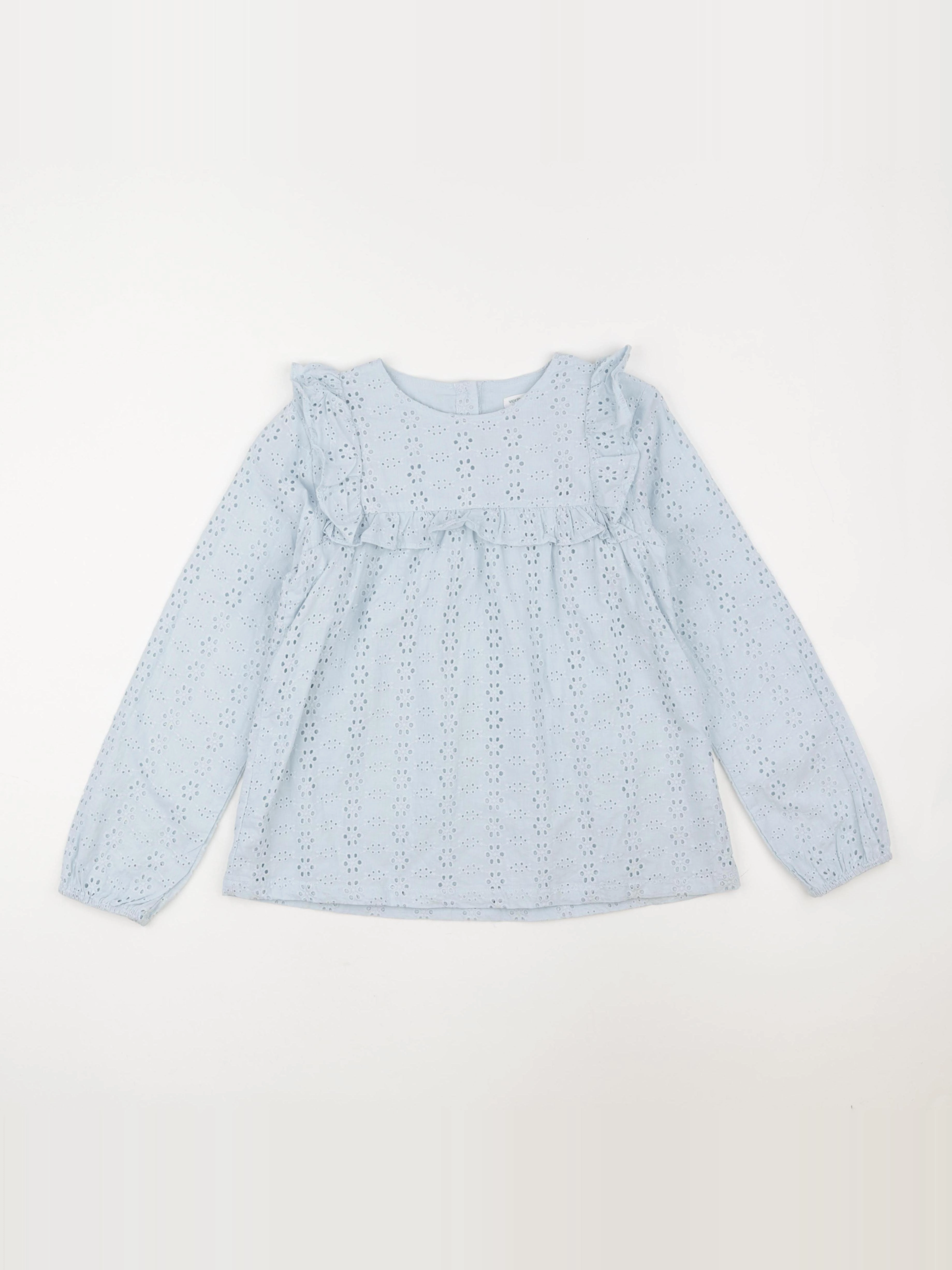 Vertbaudet - blouse bleu - 12 ans