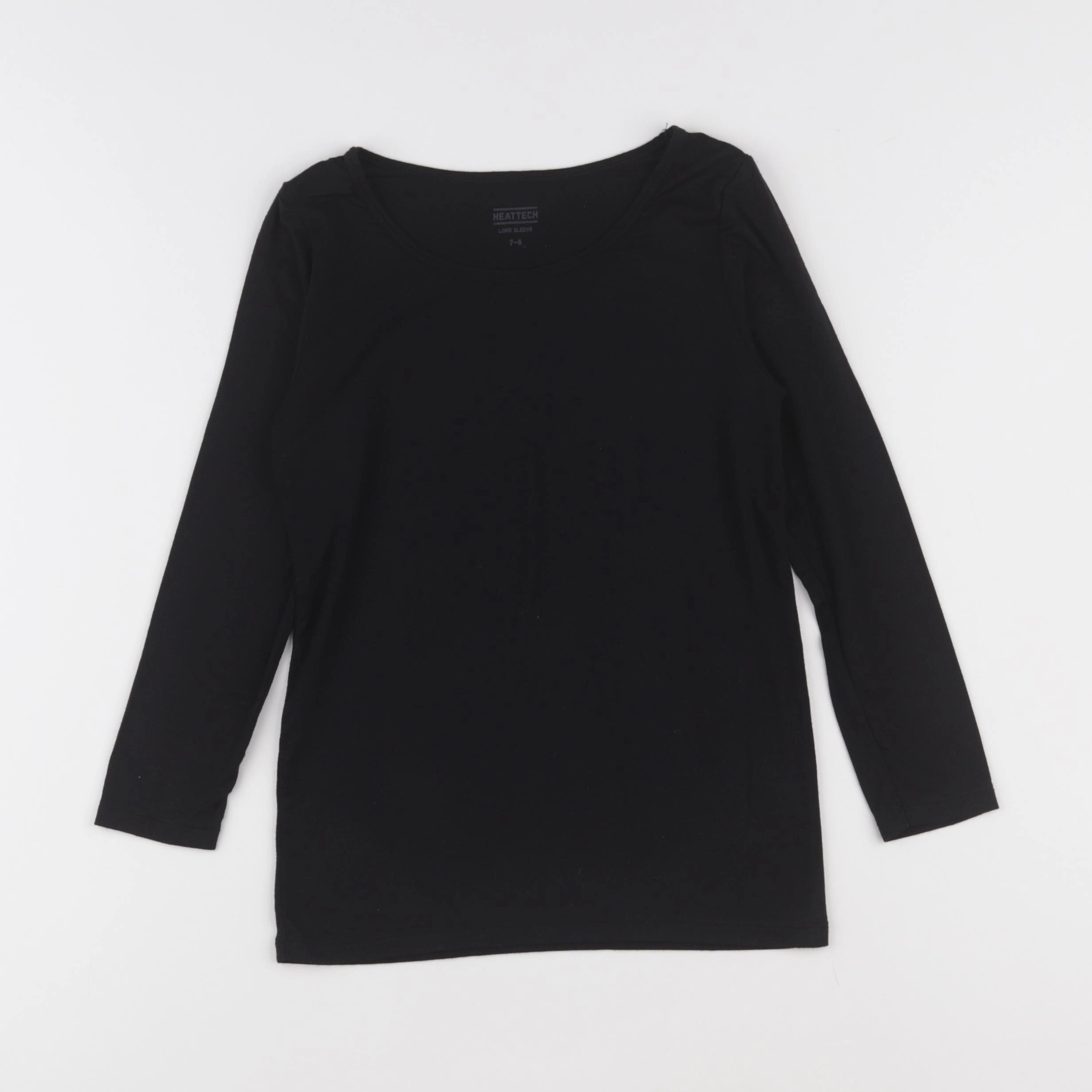 Uniqlo - tee-shirt noir - 7/8 ans