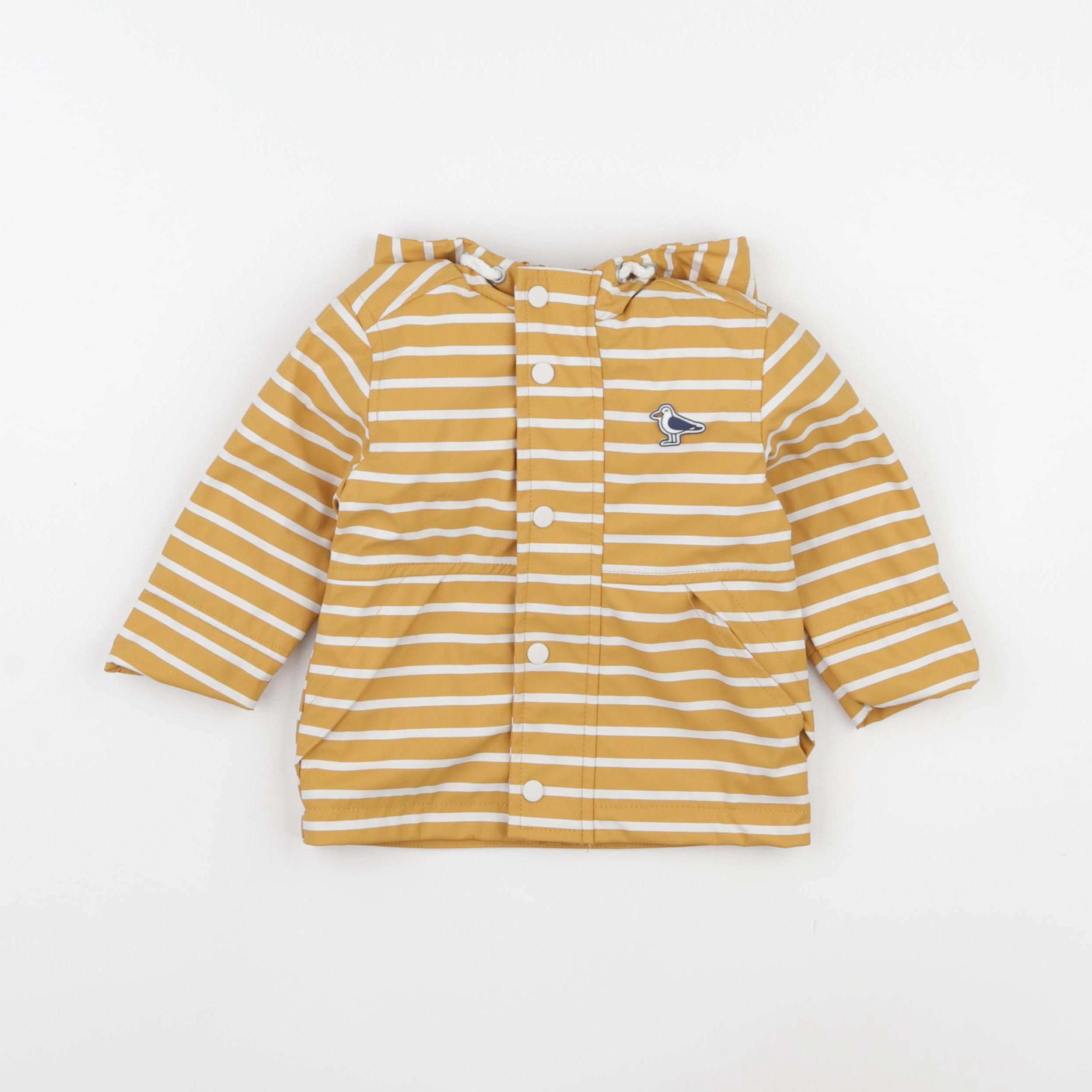 Vertbaudet - imperméable beige, jaune - 9 mois