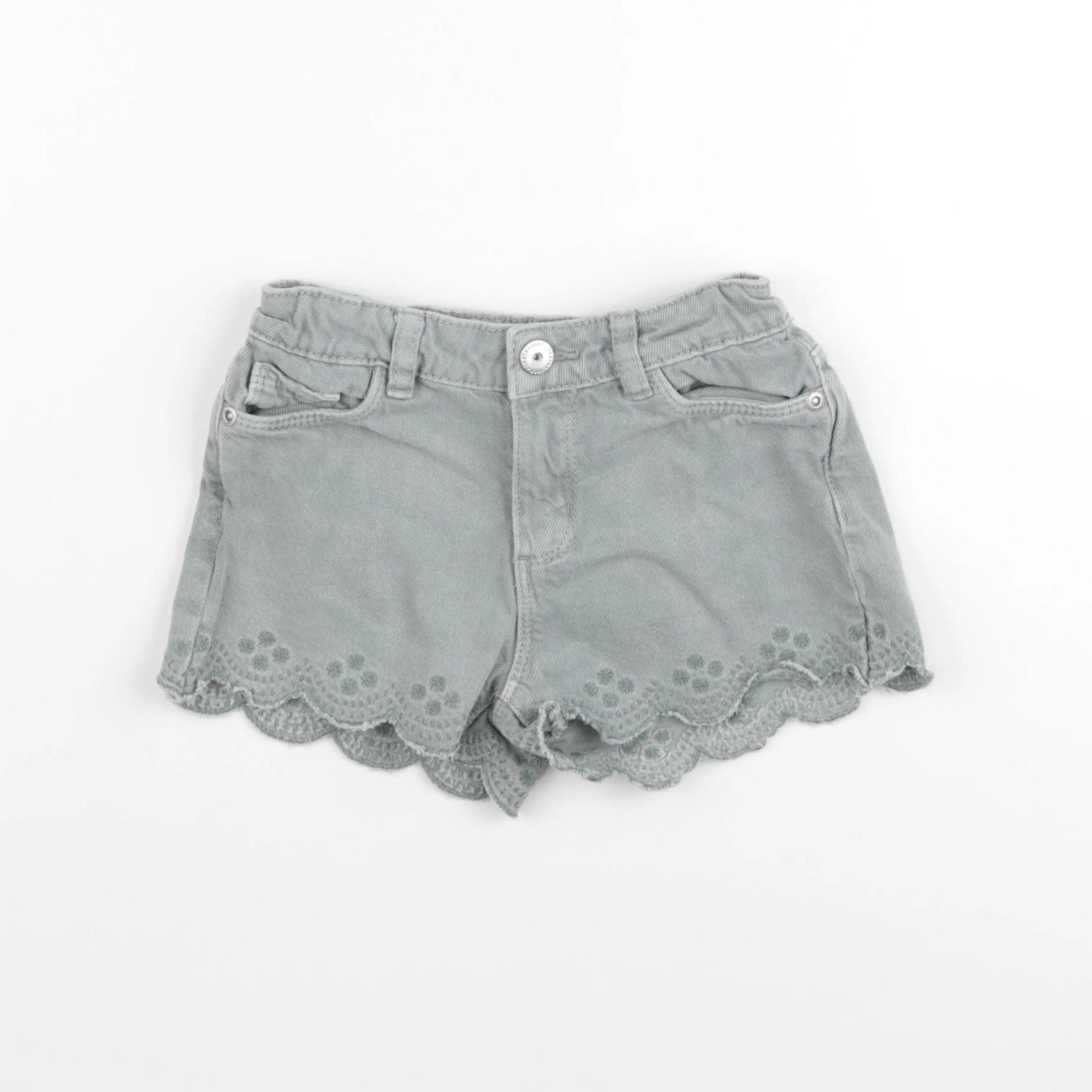 Vertbaudet - short vert - 5 ans