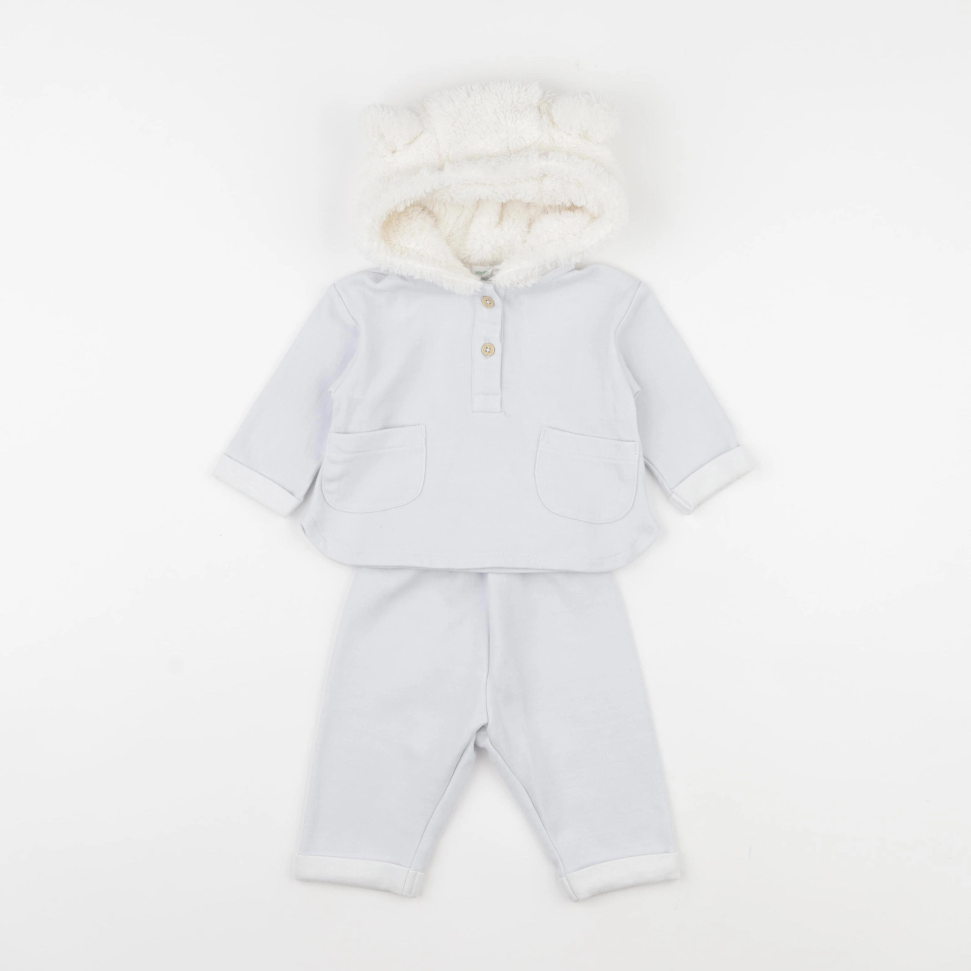 Vertbaudet - ensemble bleu - 9 mois