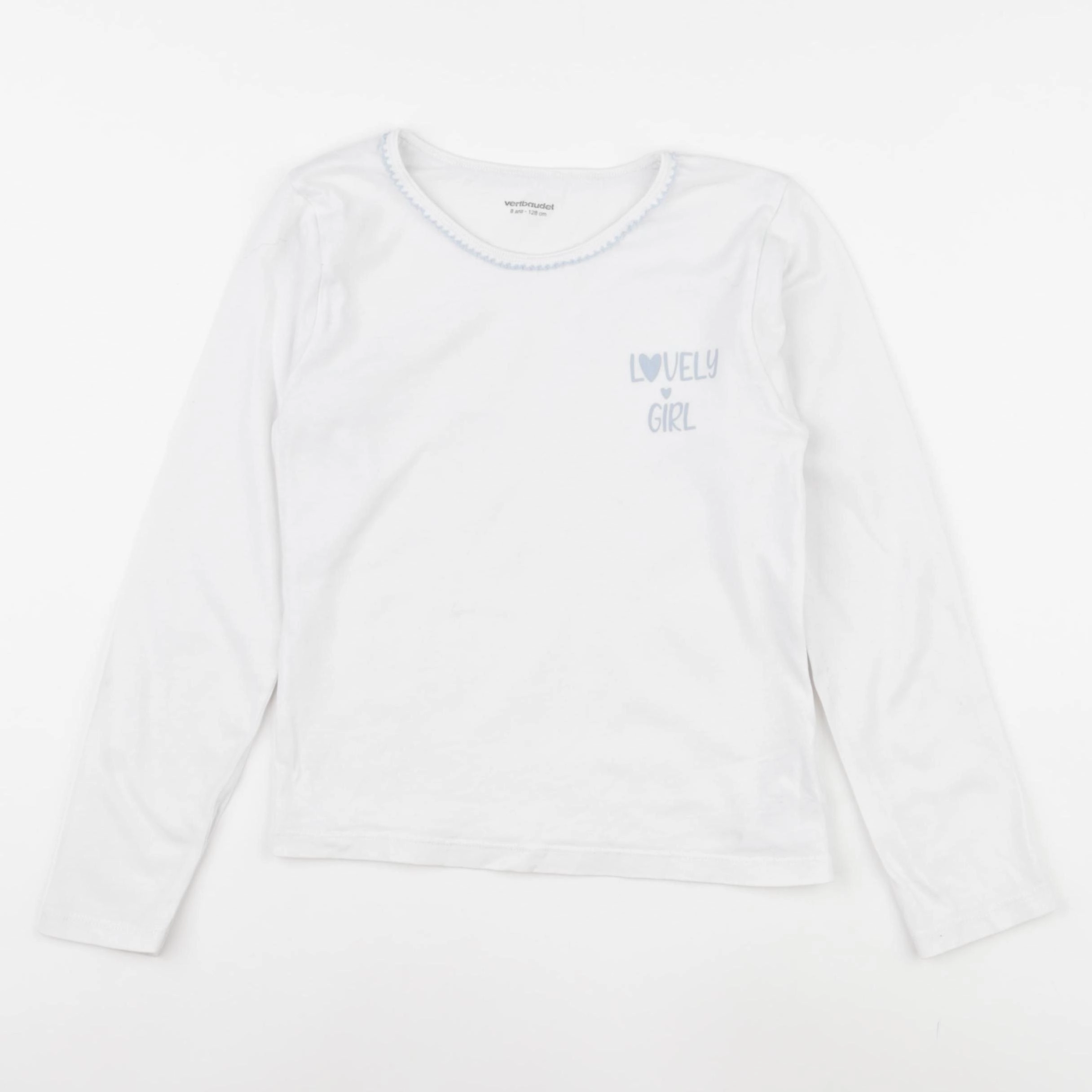 Vertbaudet - maillot de corps blanc - 8 ans