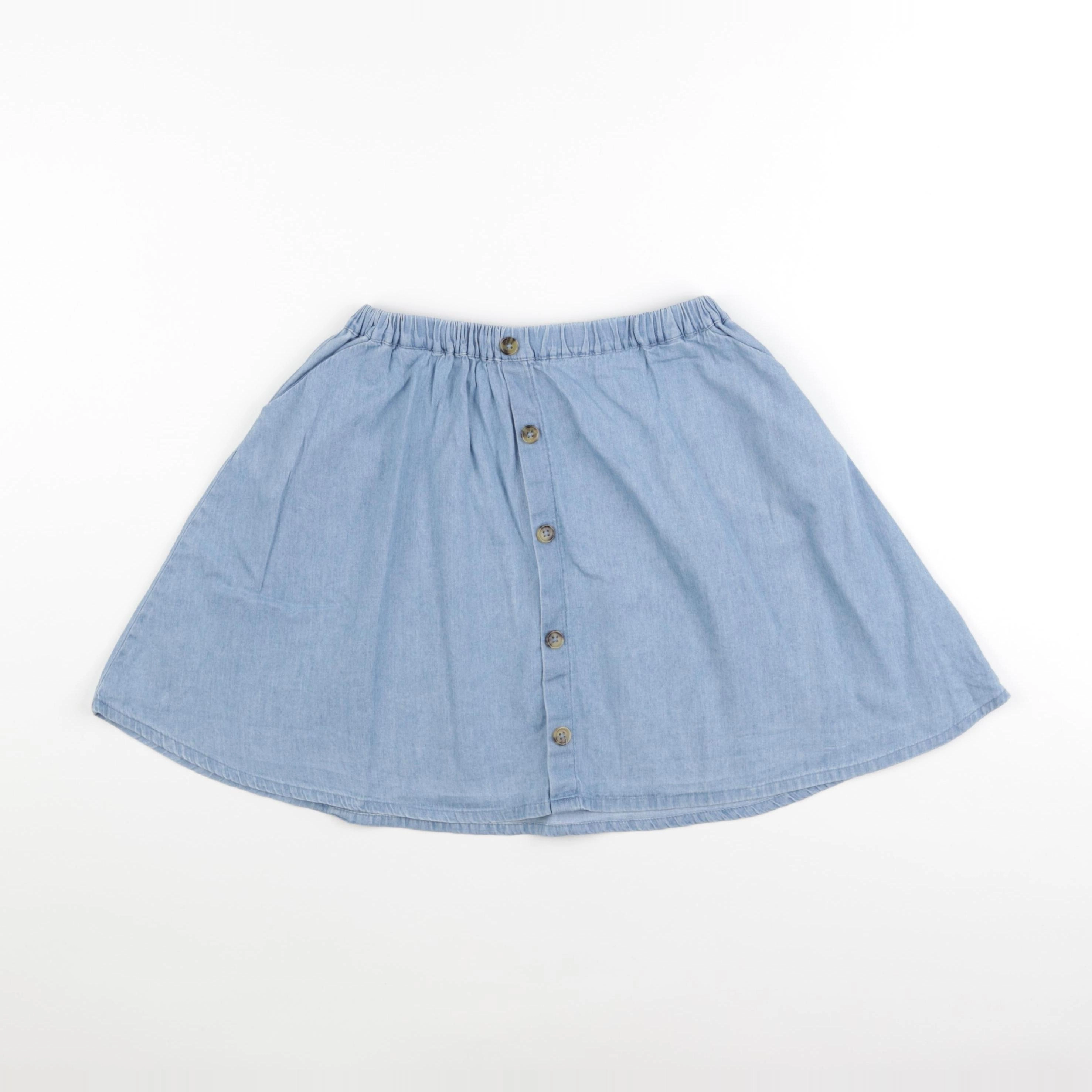 Vertbaudet - jupe bleu - 9 ans