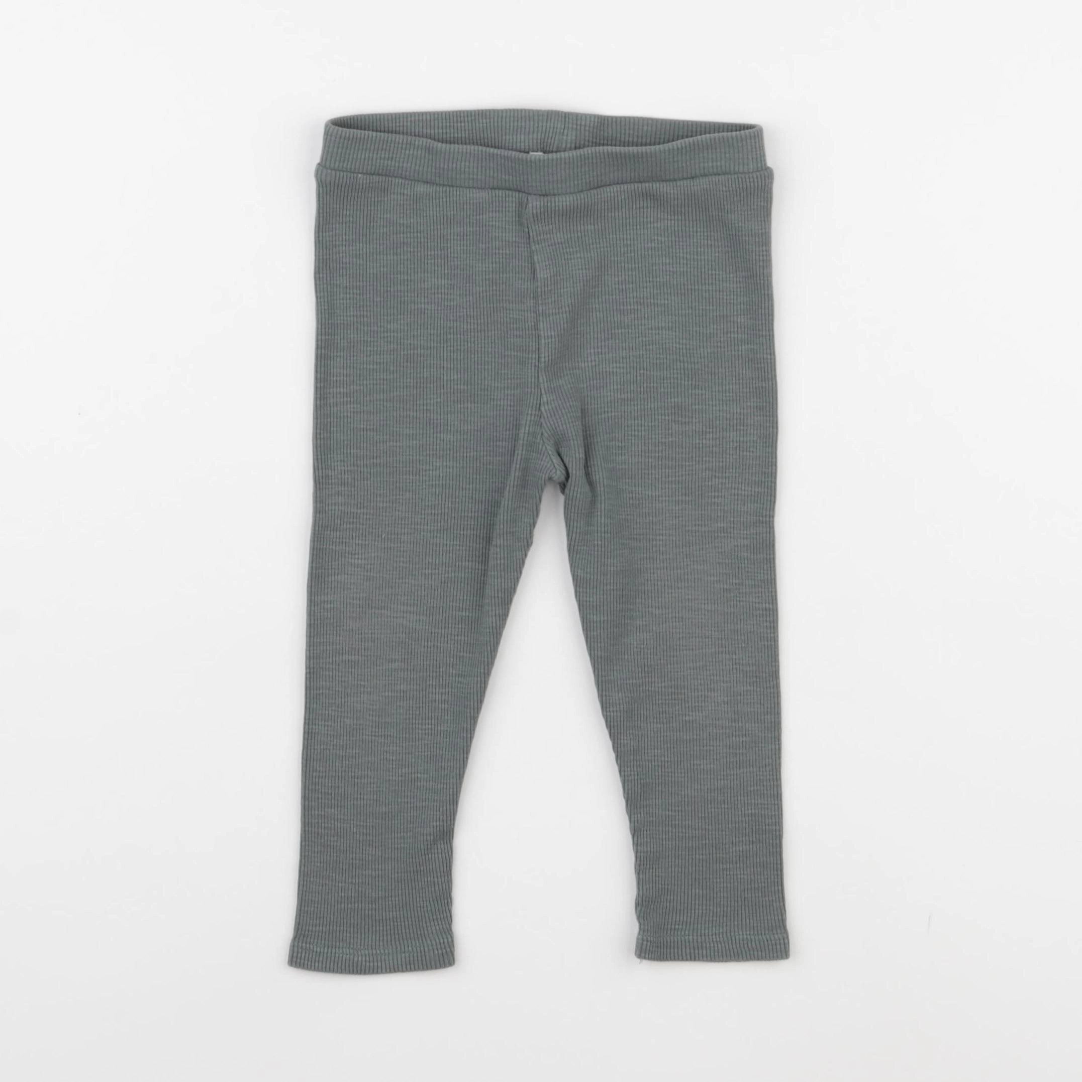 Vertbaudet - legging vert - 24 mois