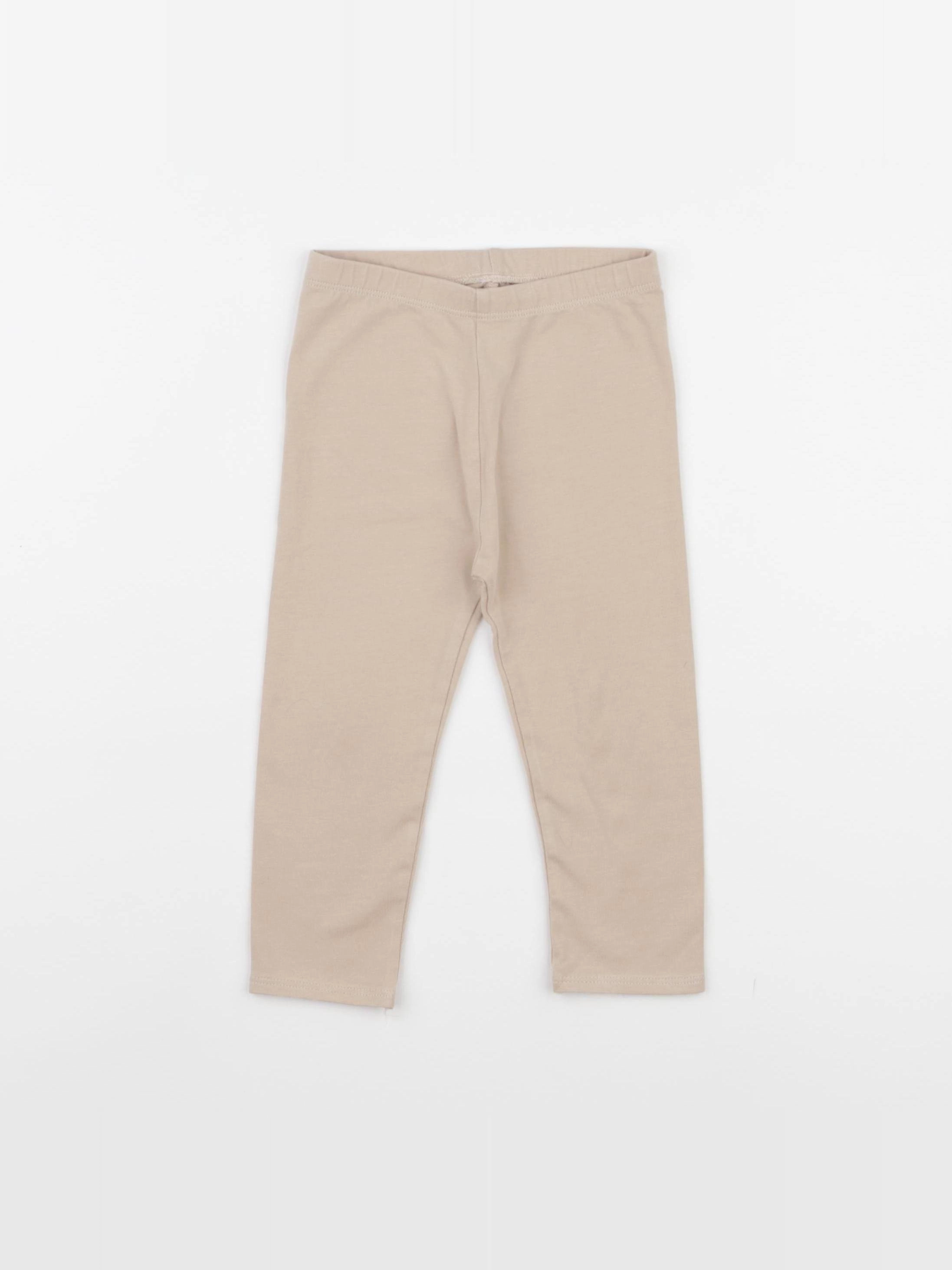 Vertbaudet - legging beige - 24 mois