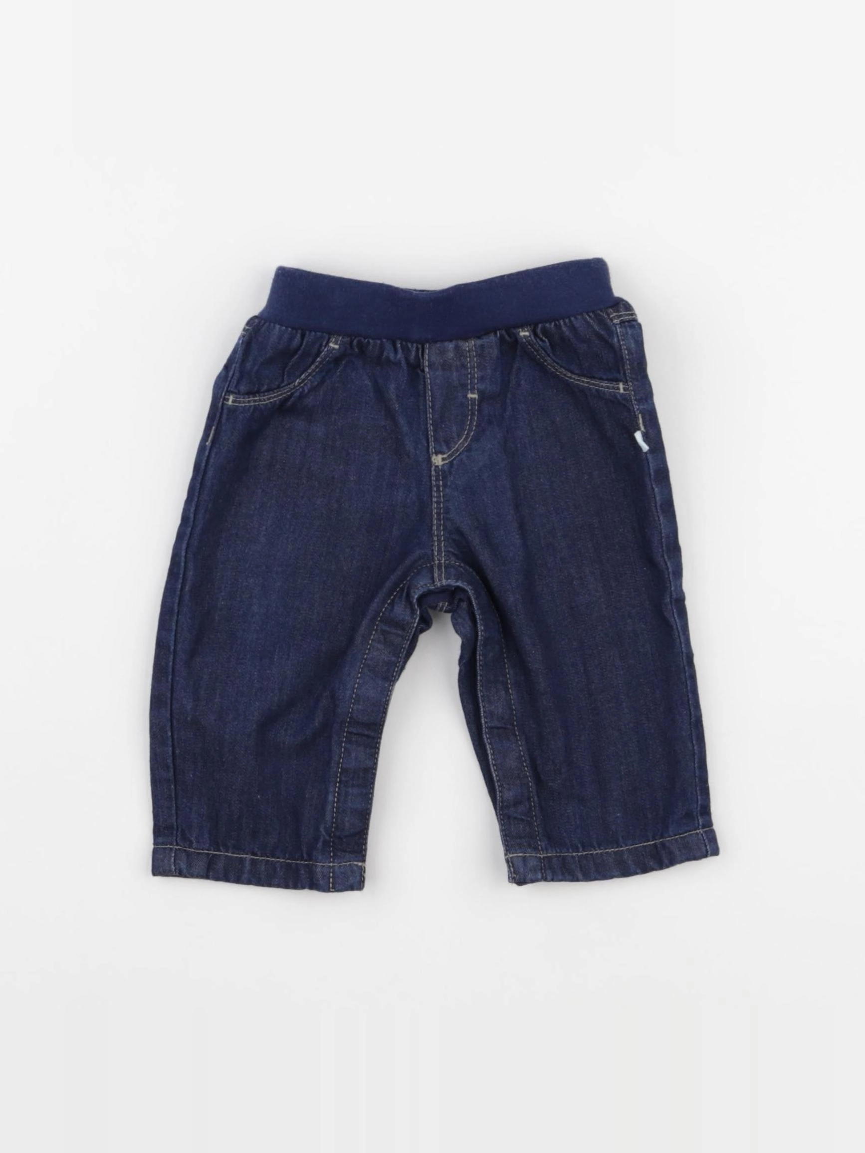 Petit Bateau - jean bleu - 3 mois