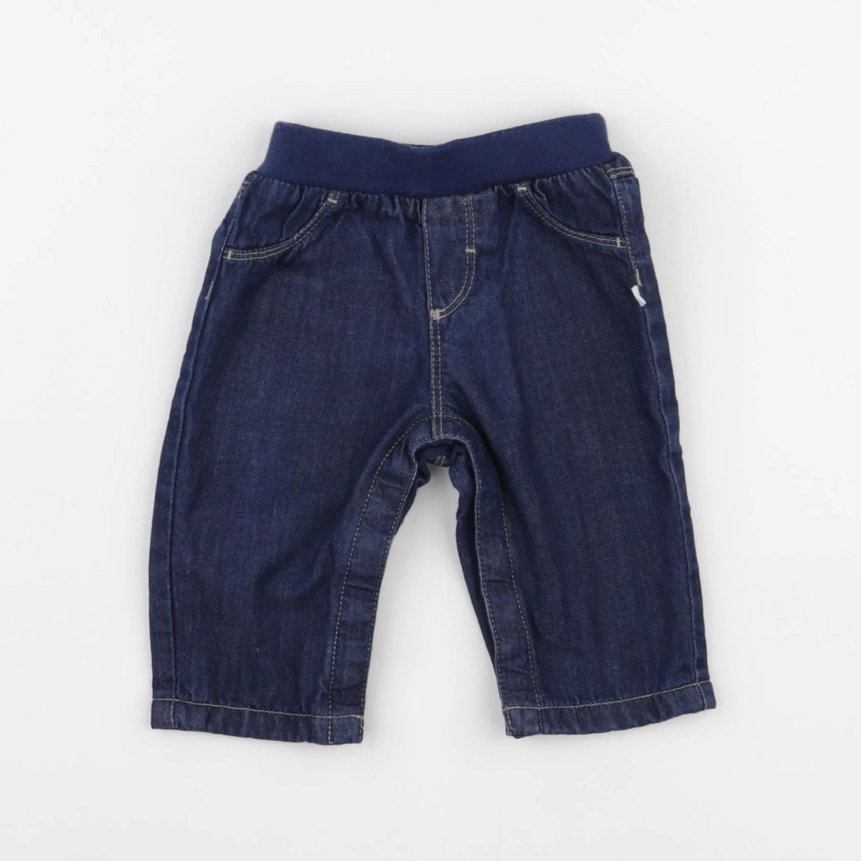 Petit Bateau - jean bleu - 3 mois