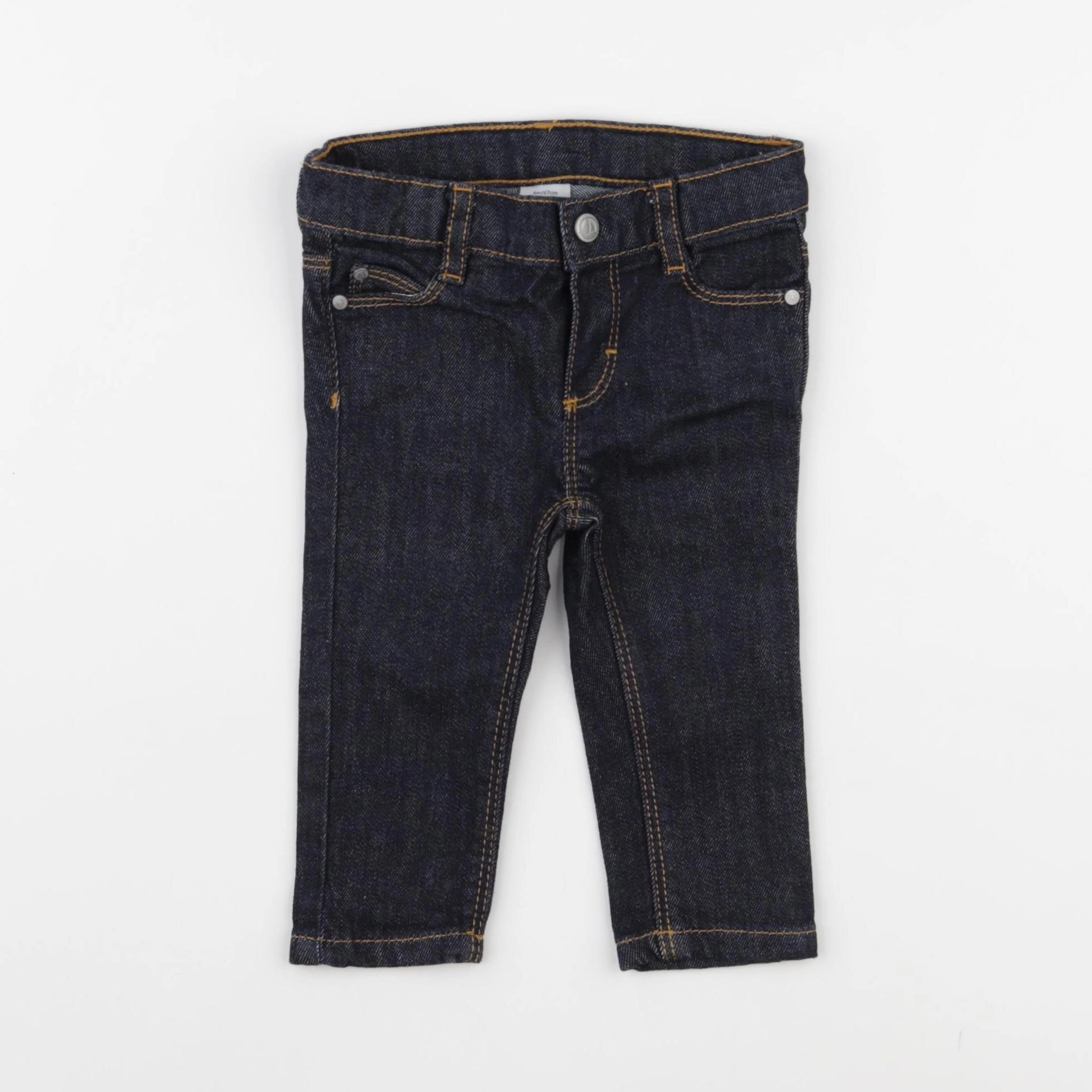 Petit Bateau - jean bleu - 6 mois