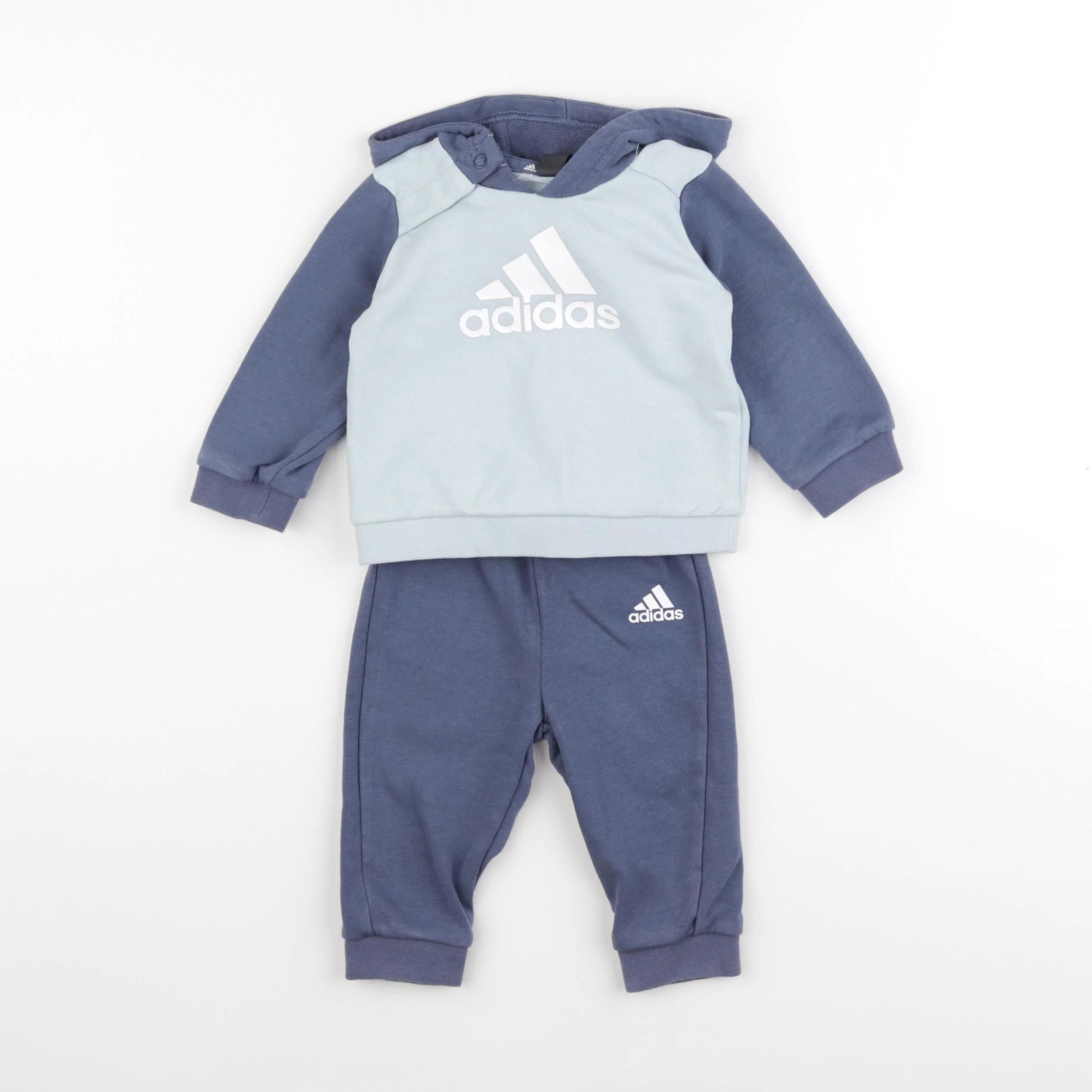Adidas - ensemble bleu - 3/6 mois