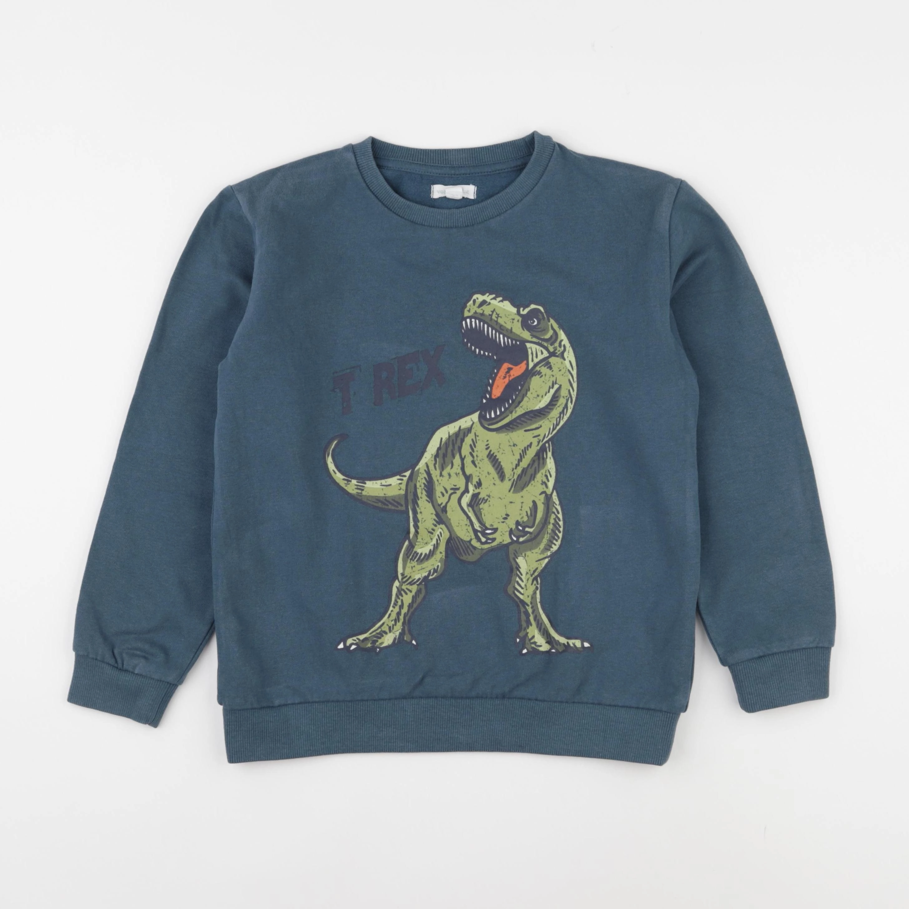Vertbaudet - sweat bleu - 10 ans