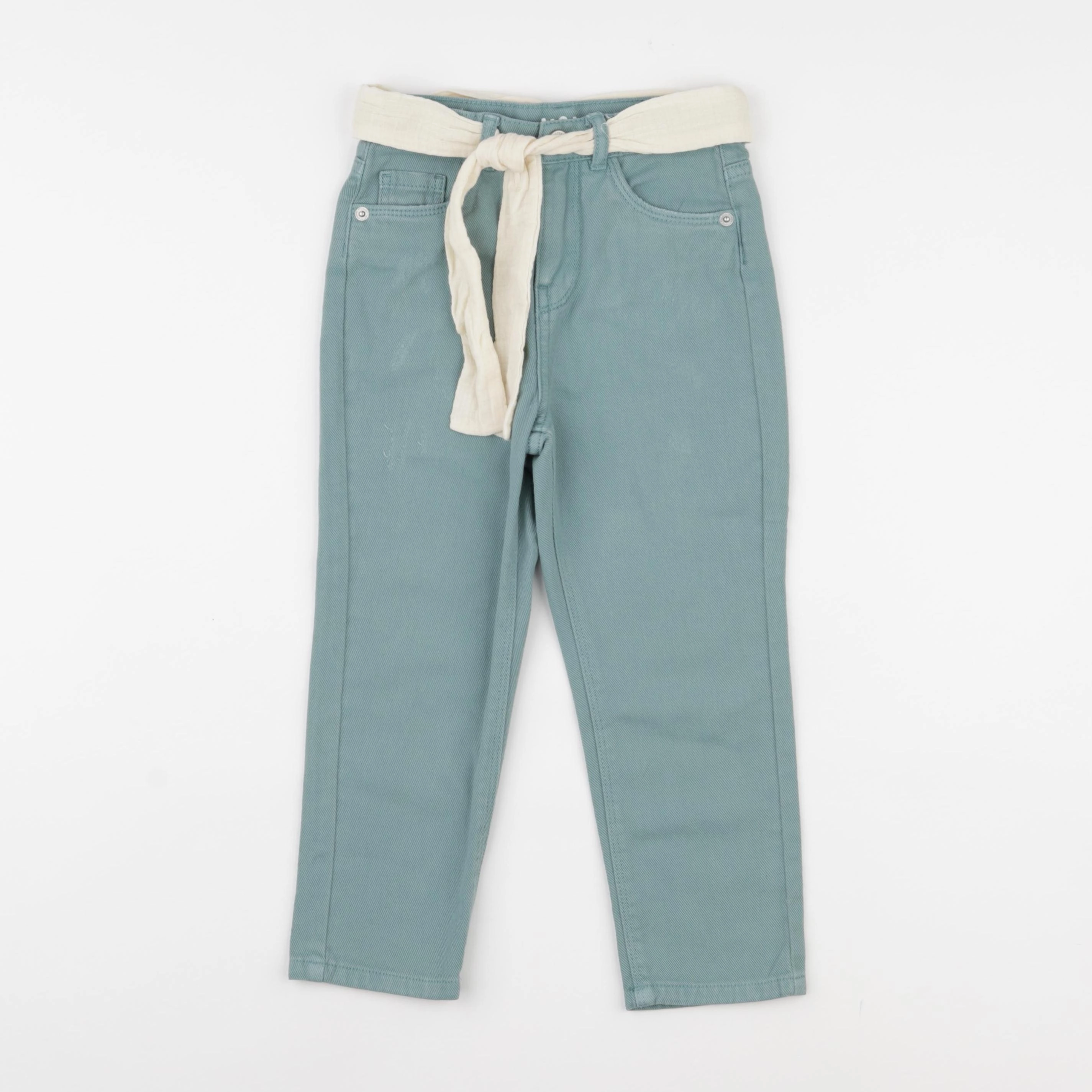 Vertbaudet - jean vert - 4 ans