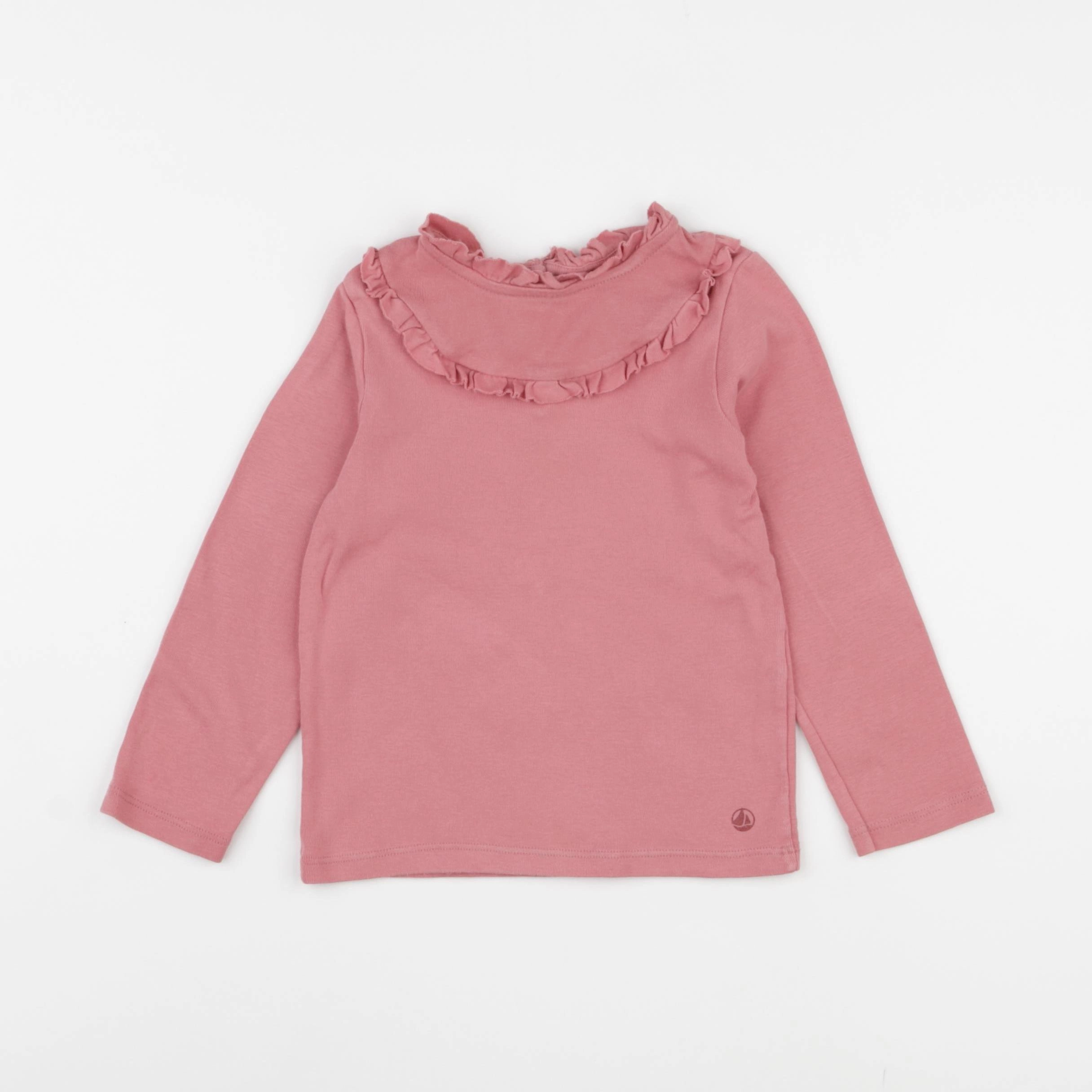 Petit Bateau - tee-shirt rose - 4 ans
