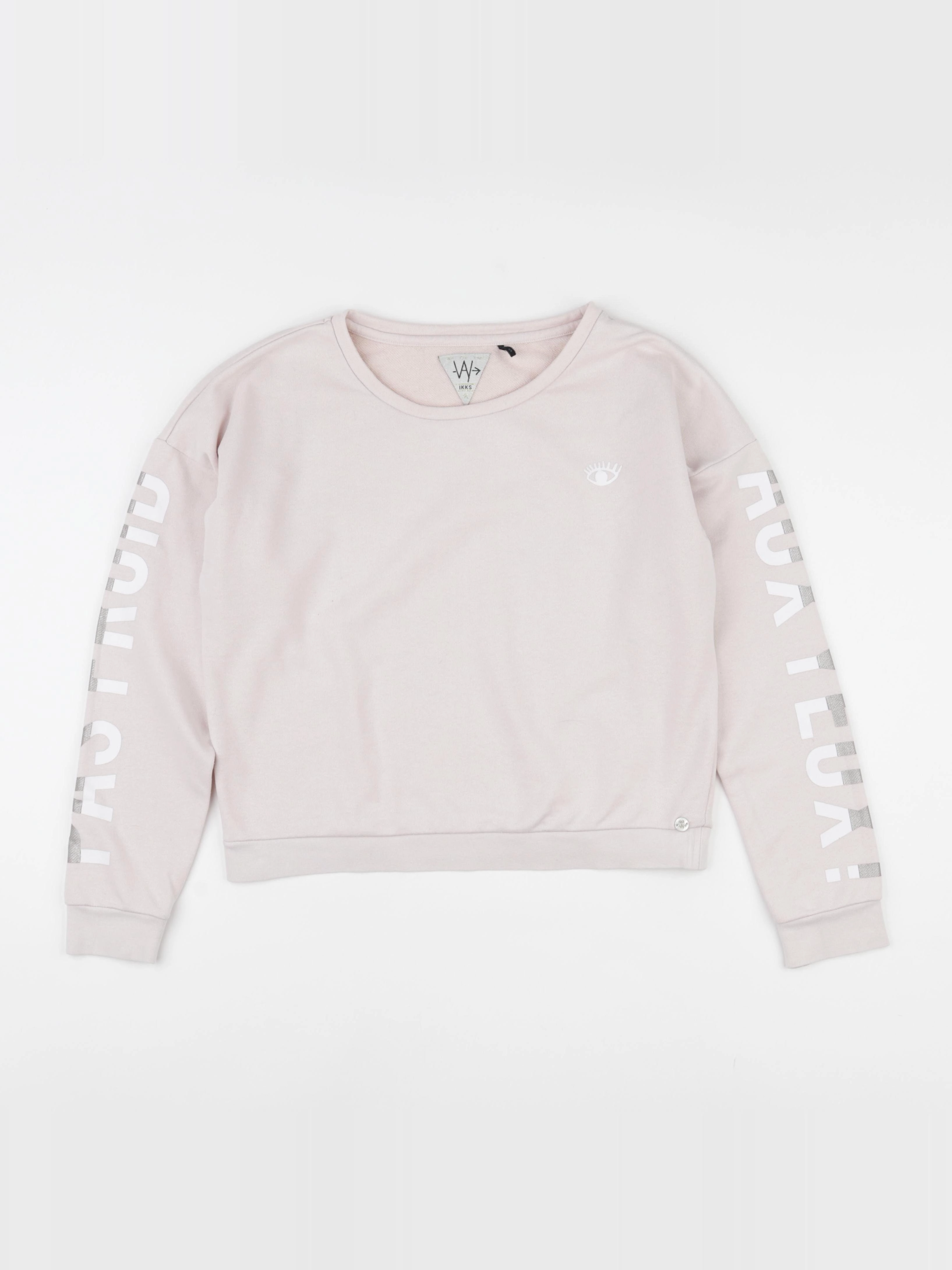 IKKS - sweat rose - 14 ans