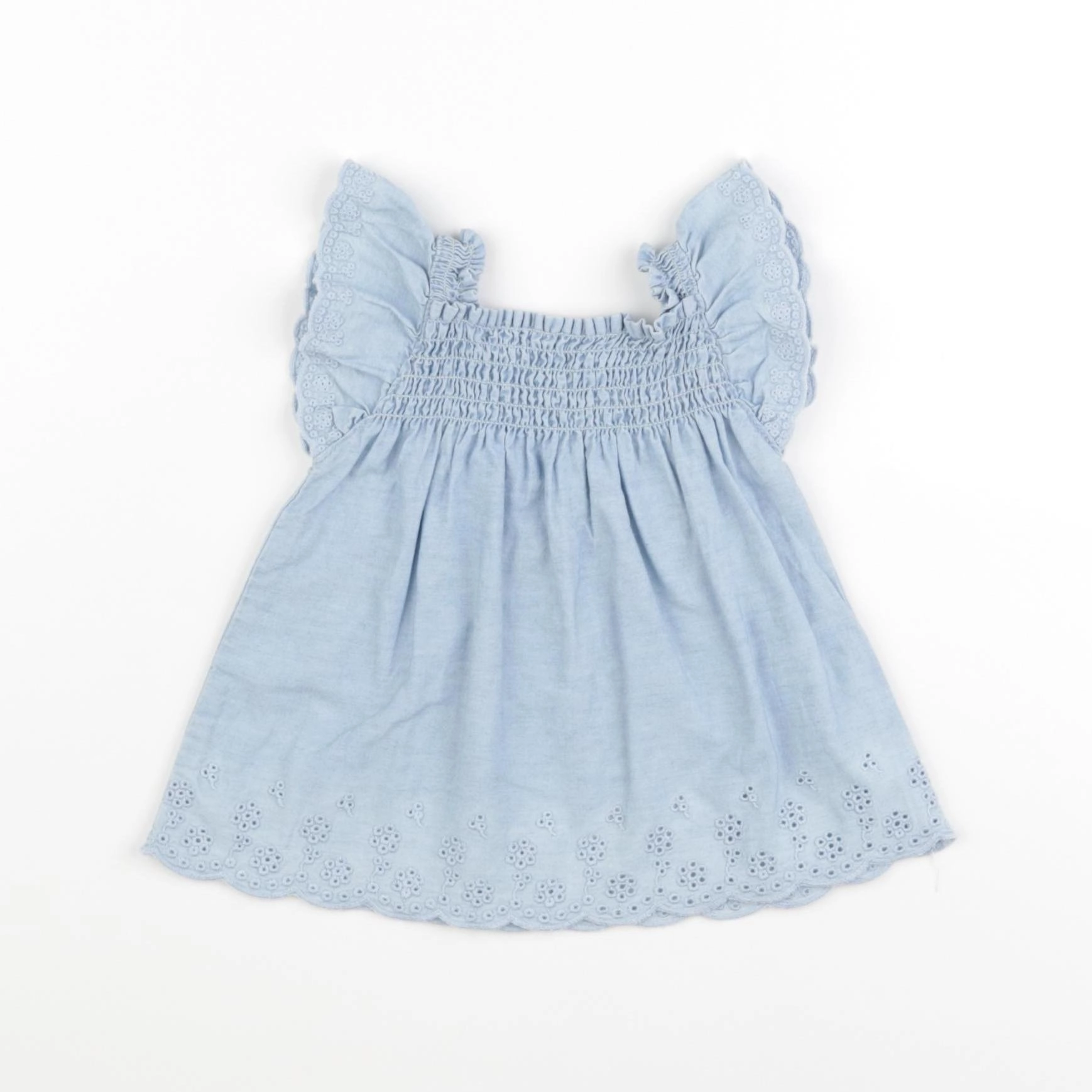 Zara - robe bleu - 1/3 mois