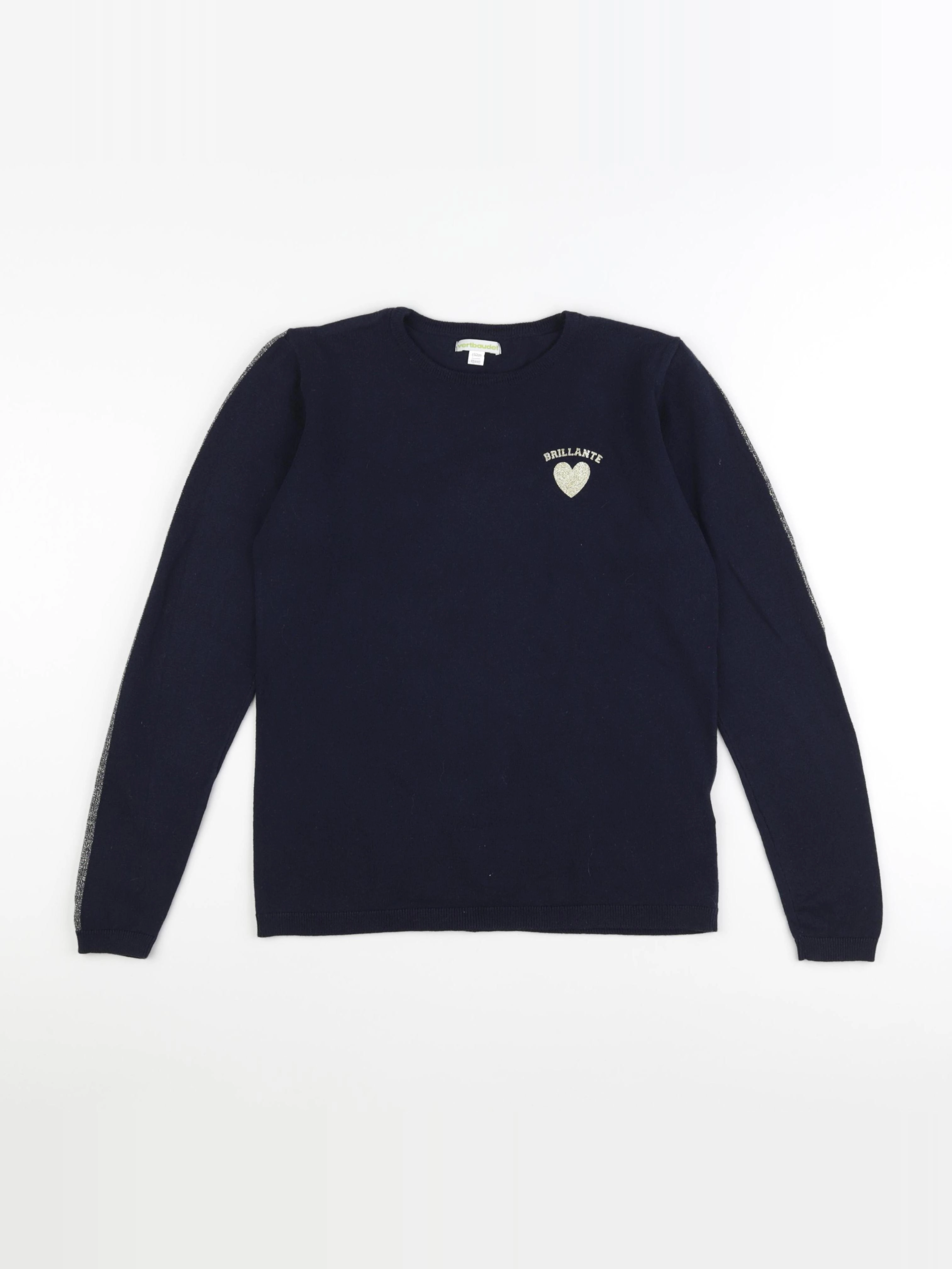 Vertbaudet - pull bleu - 12 ans